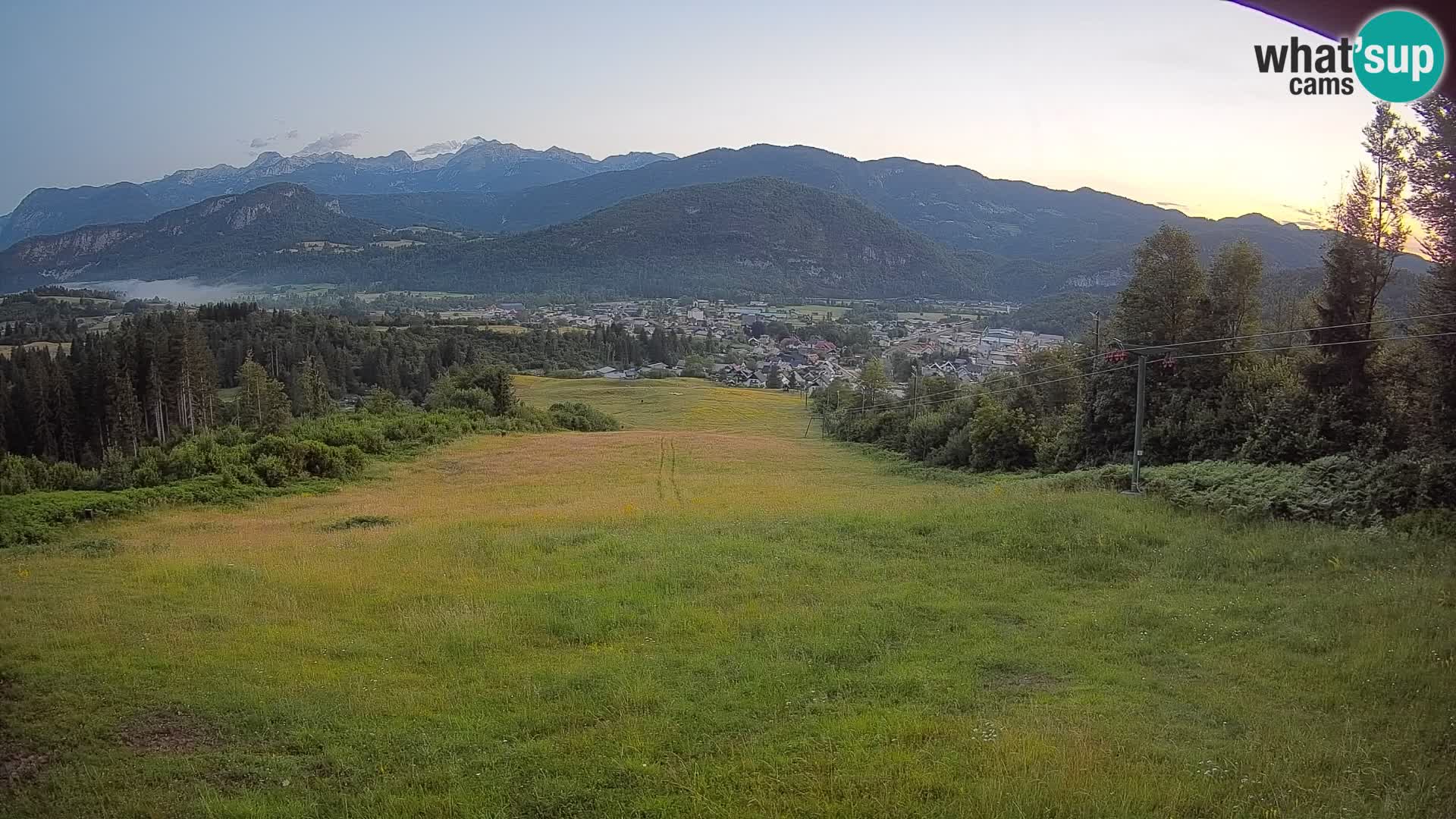 Webcam Bohinjska Bistrica – Live View from Kozji Hrbet Ski Station