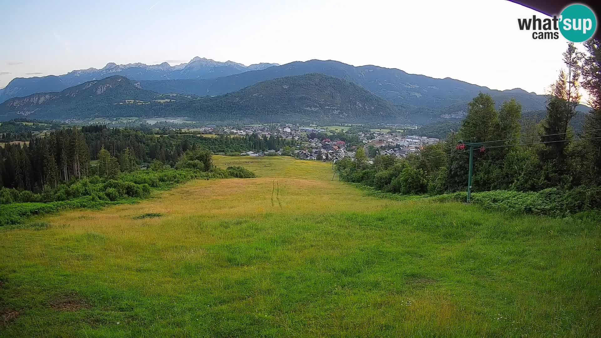 Webcam Bohinjska Bistrica – Vista live dalla stazione sciistica Kozji Hrbet