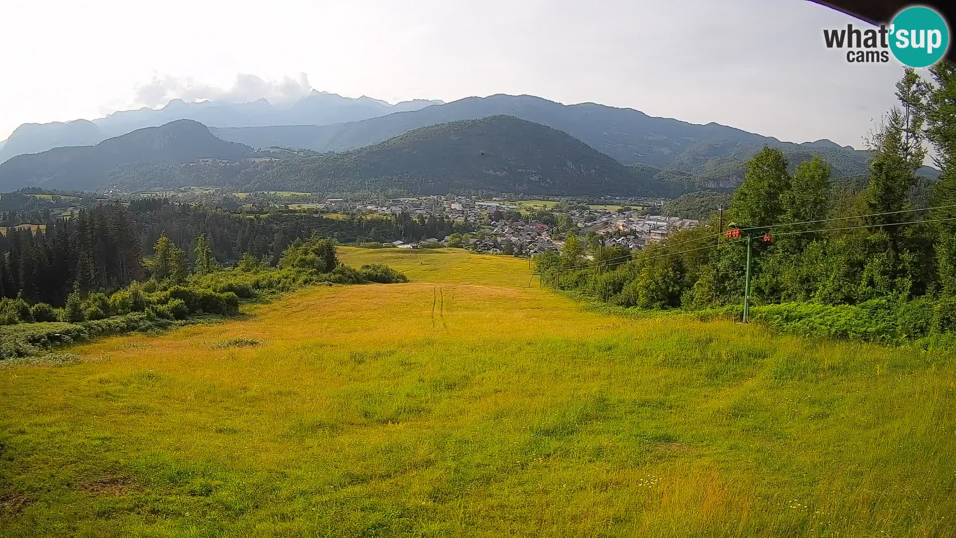 Spletna kamera Bohinjska Bistrica – Pogled v živo s smučišča Kozji Hrbet