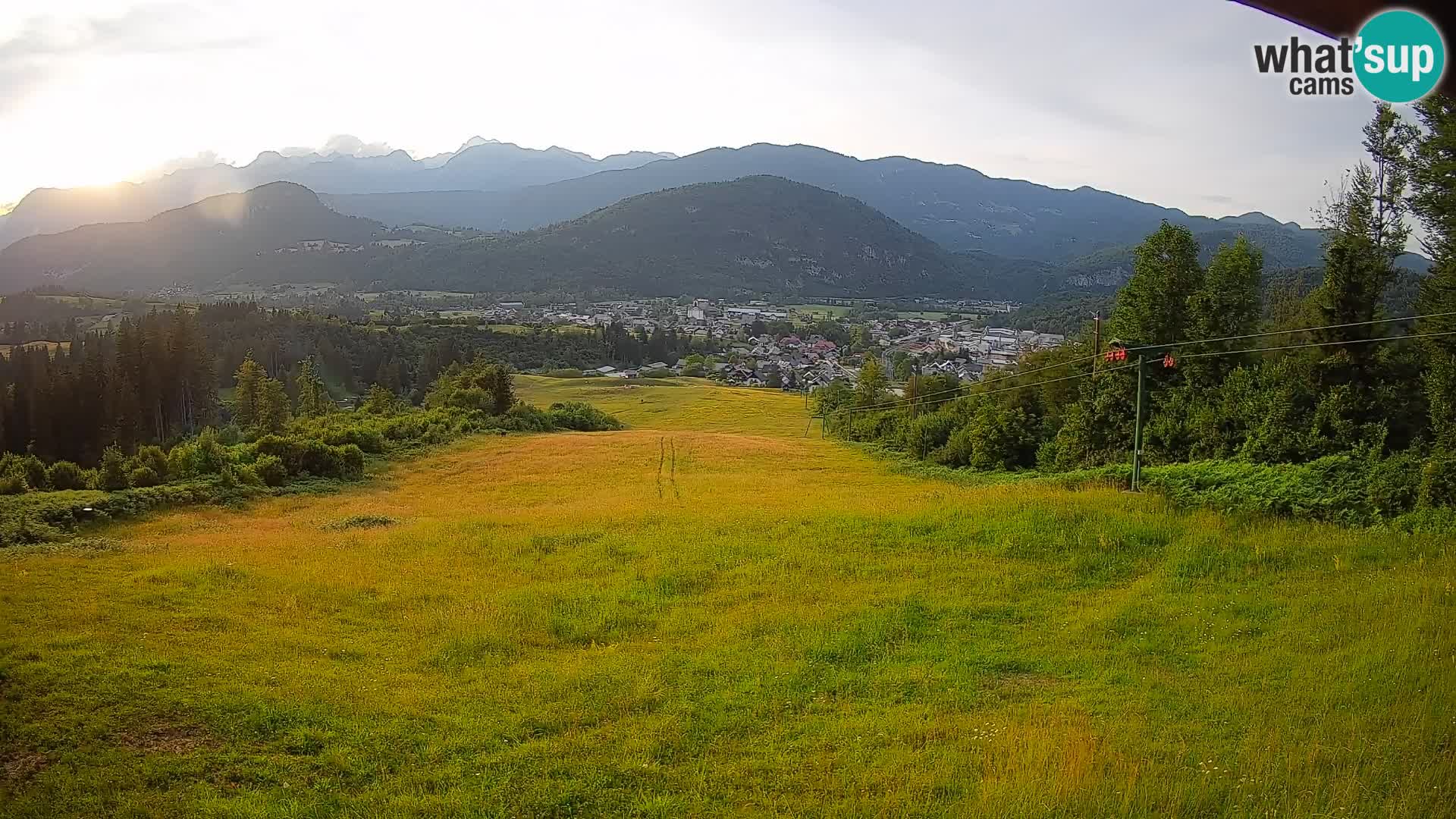 Webcam Bohinjska Bistrica – Vista live dalla stazione sciistica Kozji Hrbet