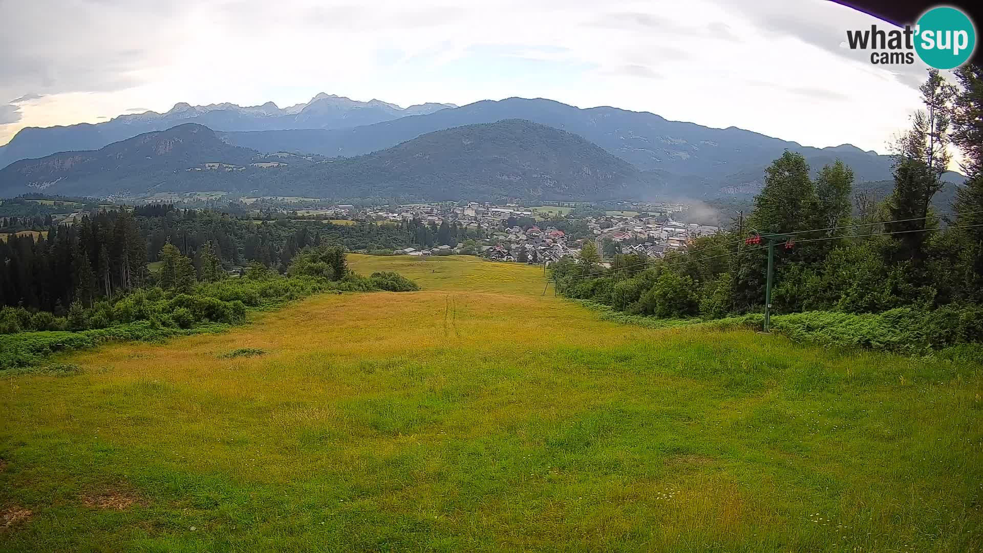 Webcam Bohinjska Bistrica – Live View from Kozji Hrbet Ski Station