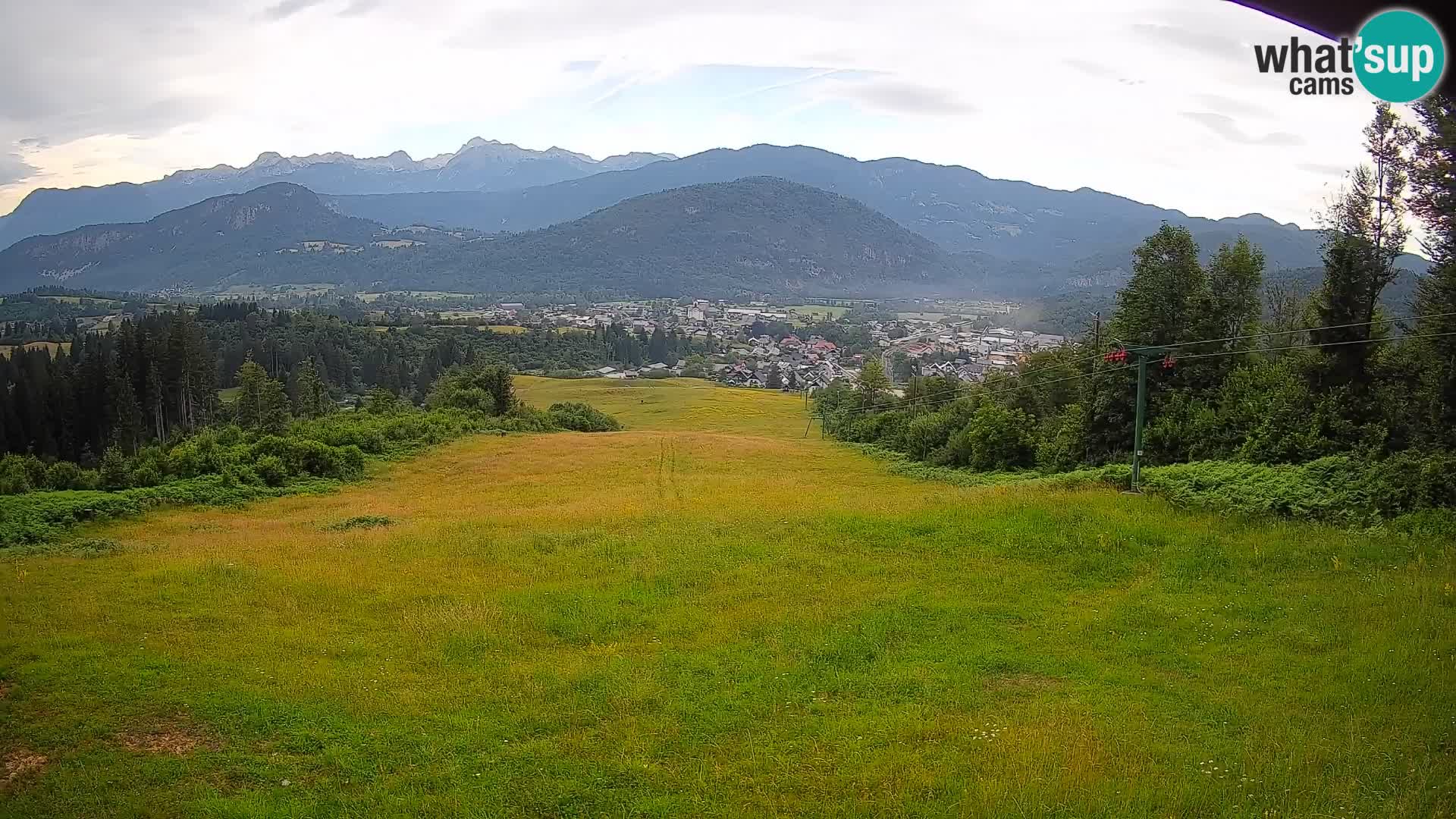 Webcam Bohinjska Bistrica – Live View from Kozji Hrbet Ski Station