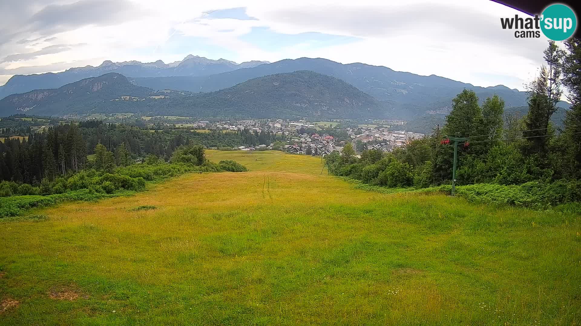 Webcam Bohinjska Bistrica – Live View from Kozji Hrbet Ski Station