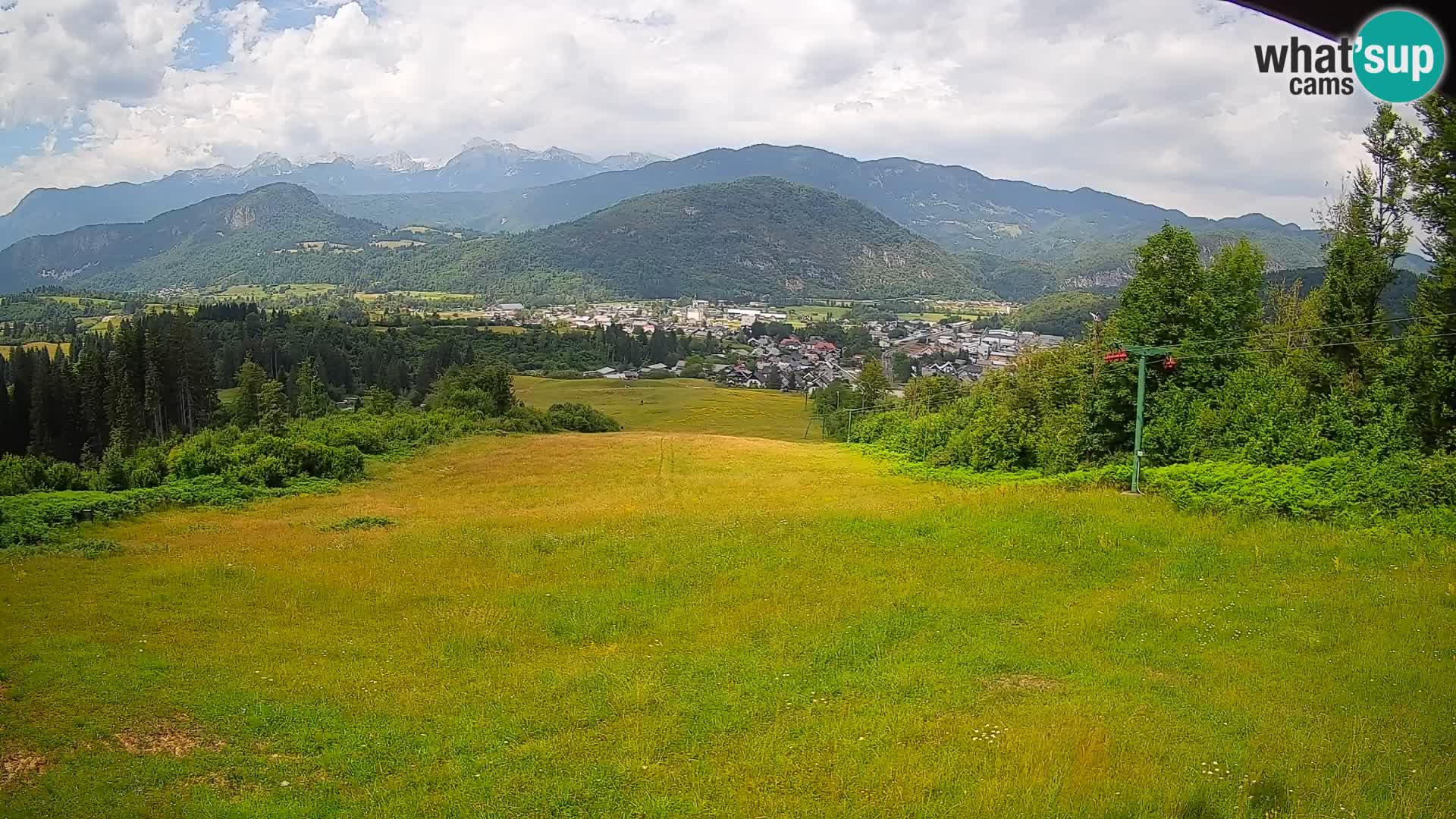 Webcam Bohinjska Bistrica – Vue en direct depuis la station de ski Kozji Hrbet
