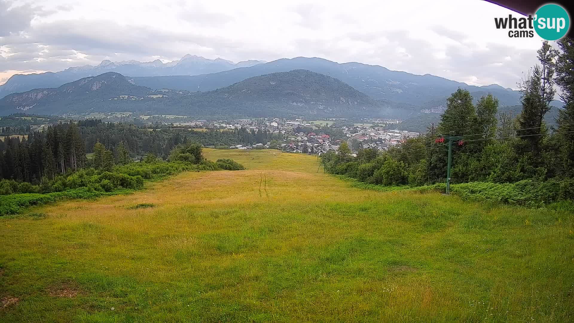 Webcam Bohinjska Bistrica – Live View from Kozji Hrbet Ski Station