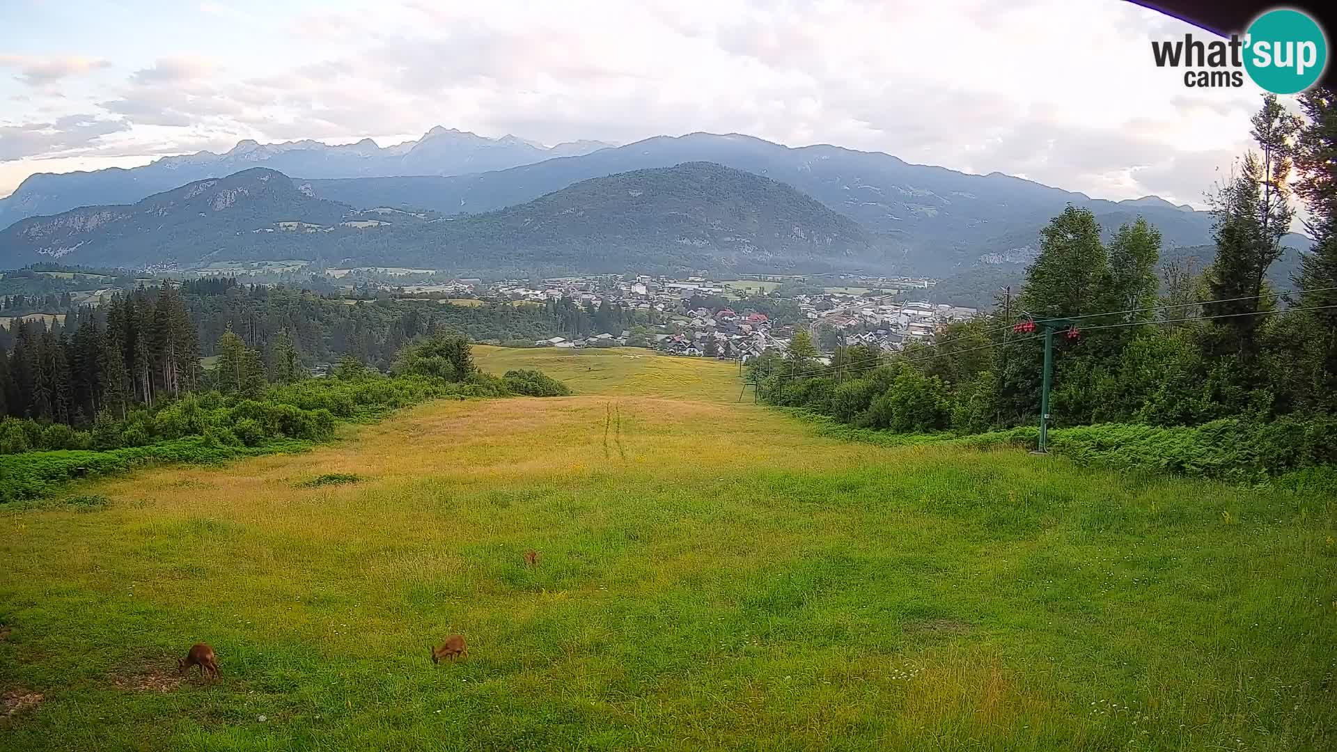 Cámara en vivo Bohinjska Bistrica – Vista en directo desde la estación de esquí Kozji Hrbet