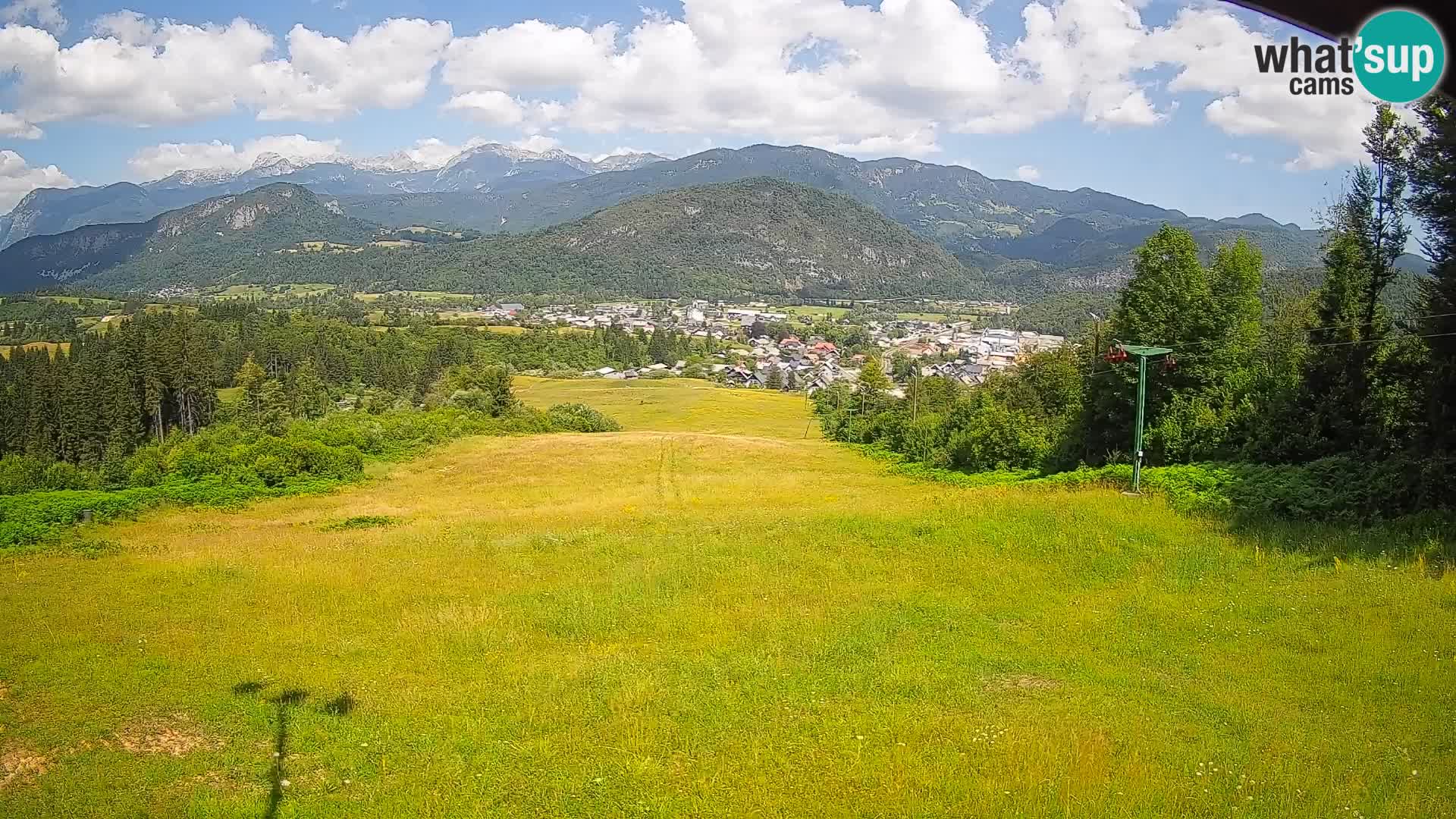 Webcam Bohinjska Bistrica – Live View from Kozji Hrbet Ski Station
