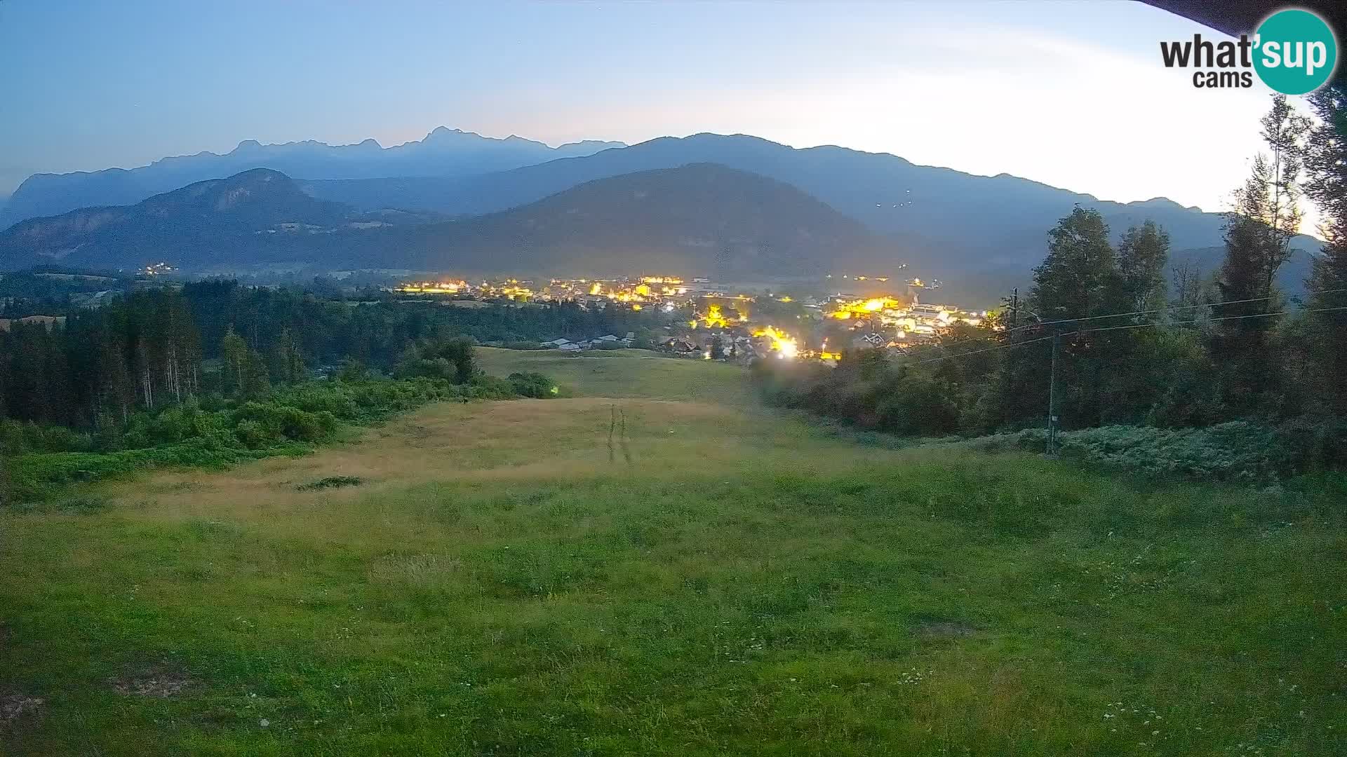 Webcam Bohinjska Bistrica – Vue en direct depuis la station de ski Kozji Hrbet