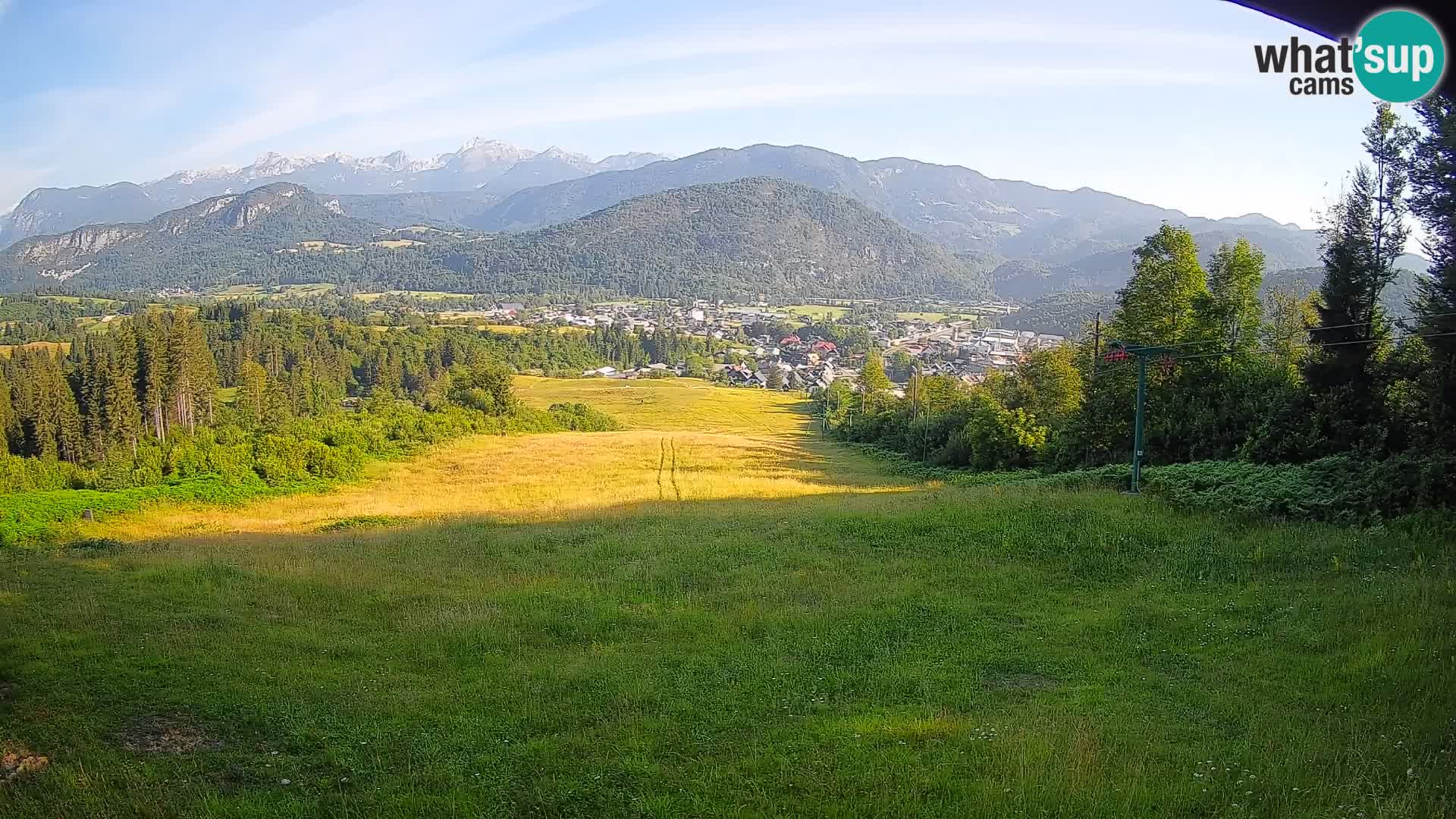 Webcam Bohinjska Bistrica – Live View from Kozji Hrbet Ski Station