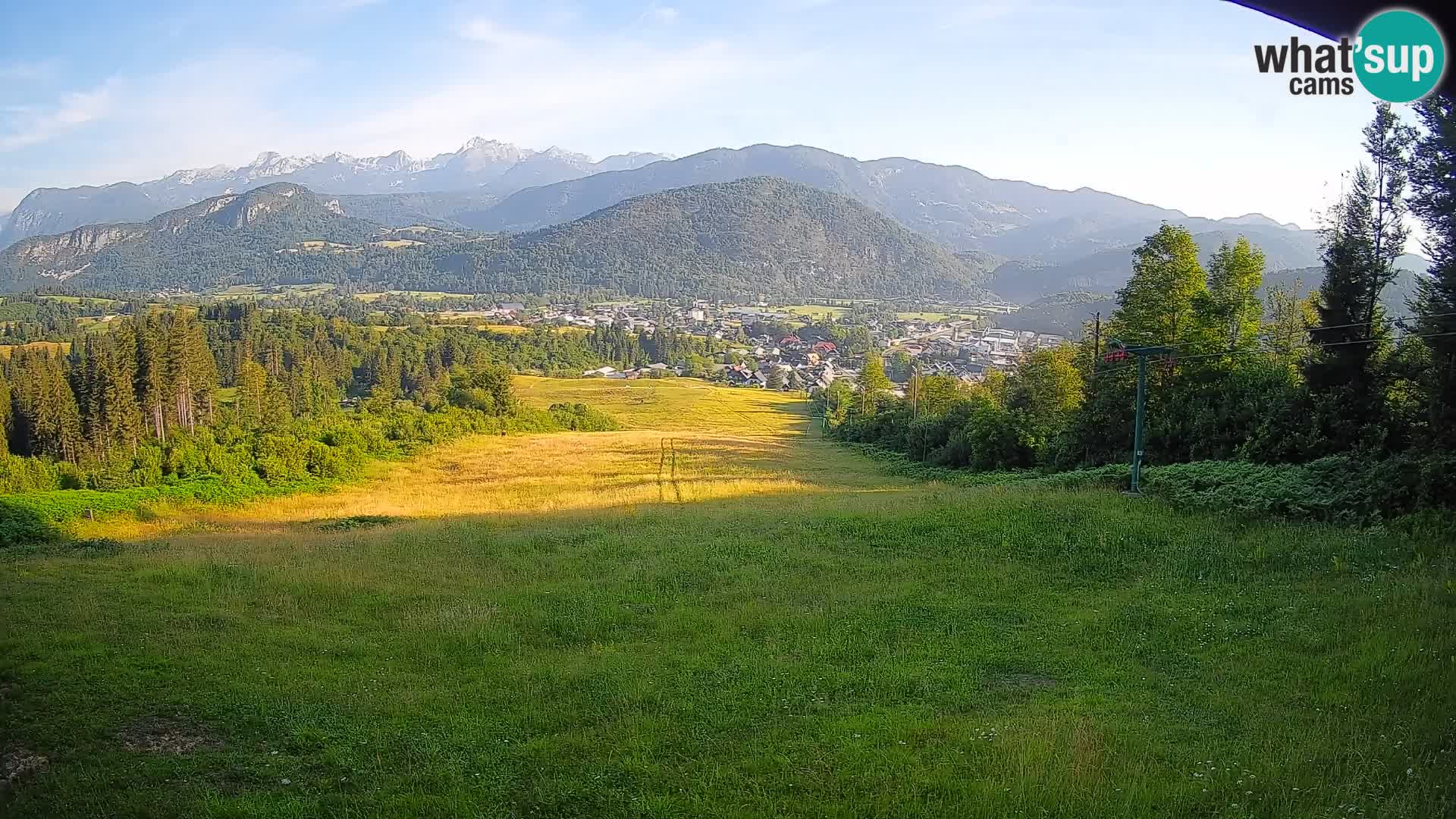 Webcam Bohinjska Bistrica – Live View from Kozji Hrbet Ski Station