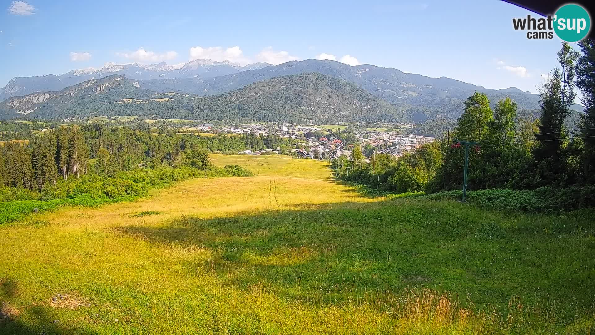 Webcam Bohinjska Bistrica – Live View from Kozji Hrbet Ski Station