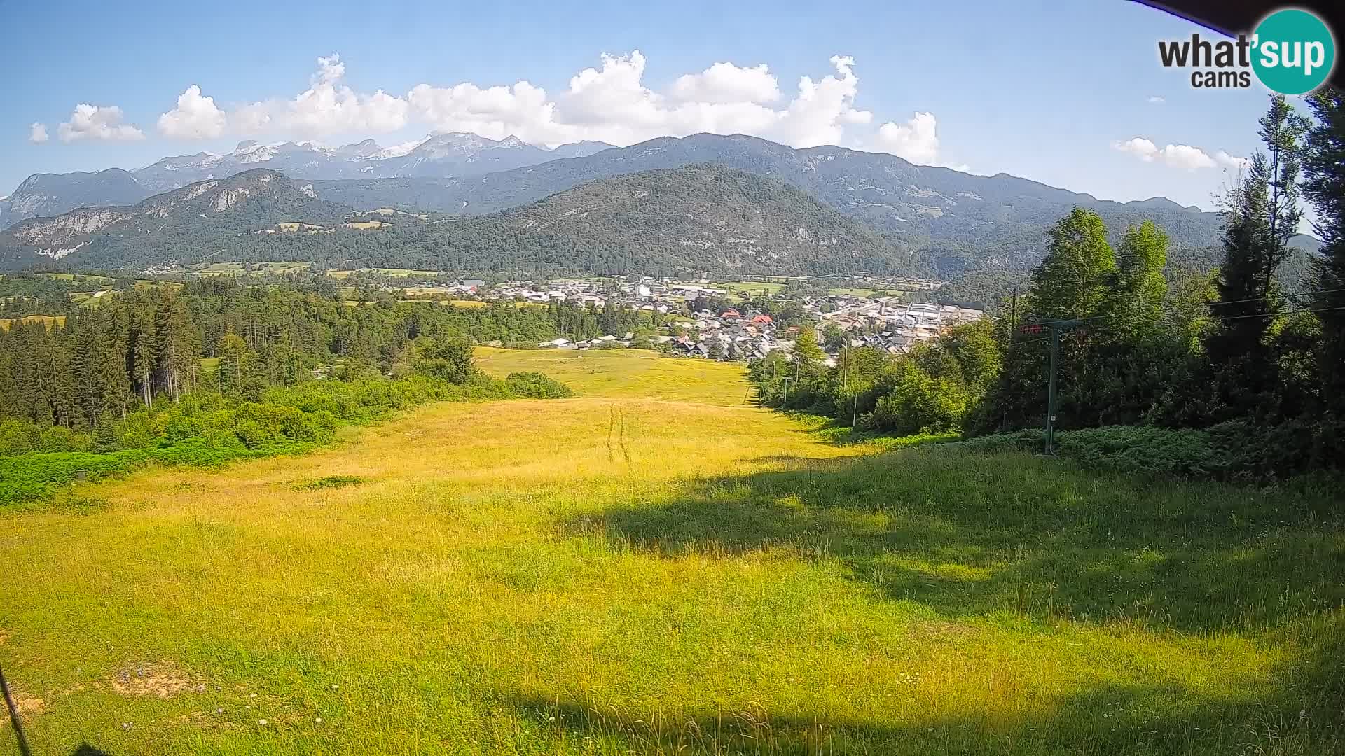 Webcam Bohinjska Bistrica – Vue en direct depuis la station de ski Kozji Hrbet