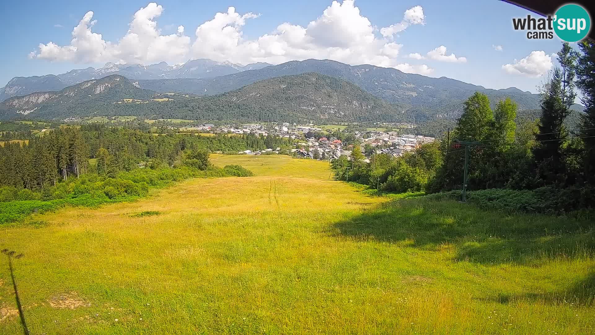 Webcam Bohinjska Bistrica – Live View from Kozji Hrbet Ski Station