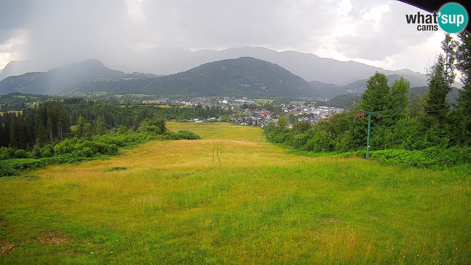 Webcam Bohinjska Bistrica – Vue en direct depuis la station de ski Kozji Hrbet