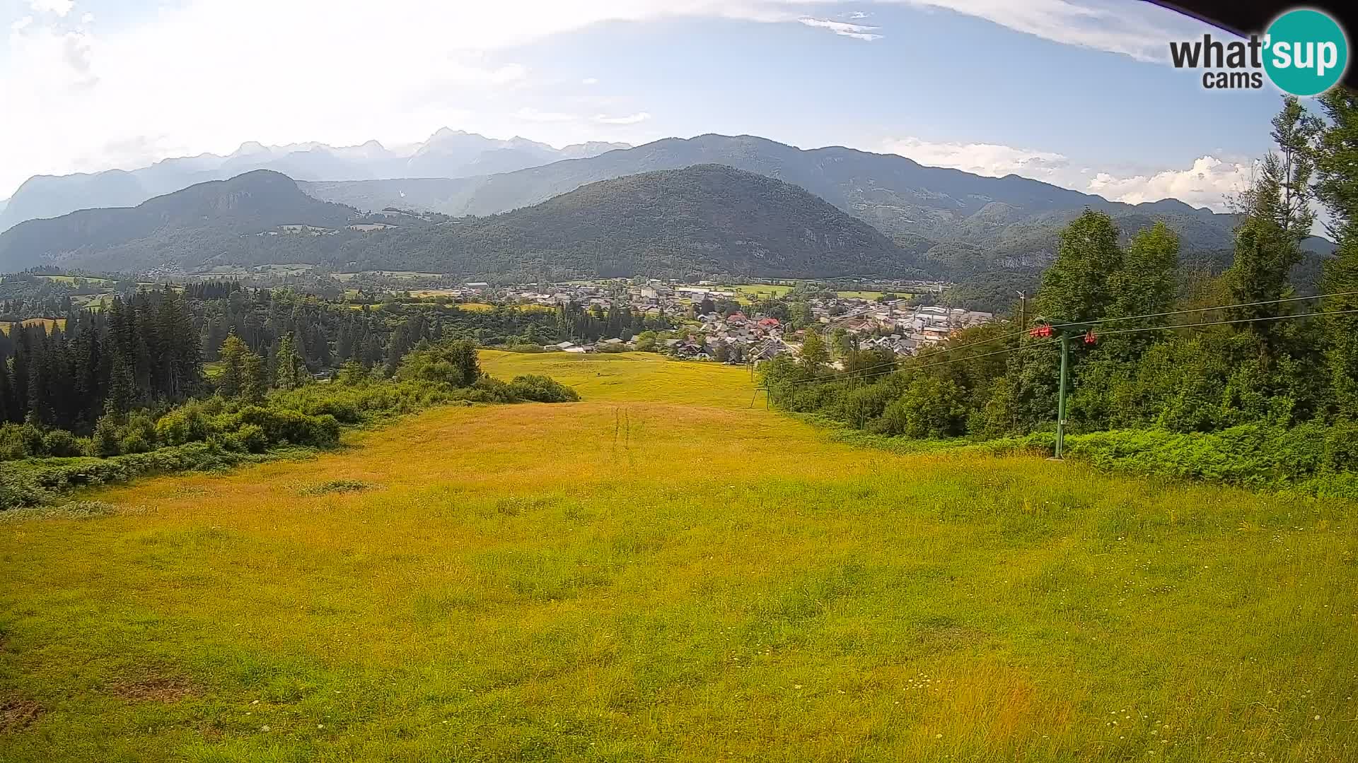 Spletna kamera Bohinjska Bistrica – Pogled v živo s smučišča Kozji Hrbet