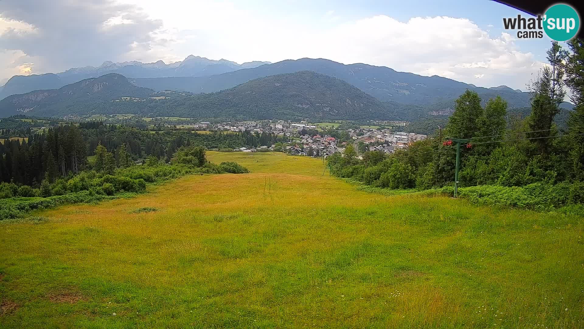 Webcam Bohinjska Bistrica – Vista live dalla stazione sciistica Kozji Hrbet