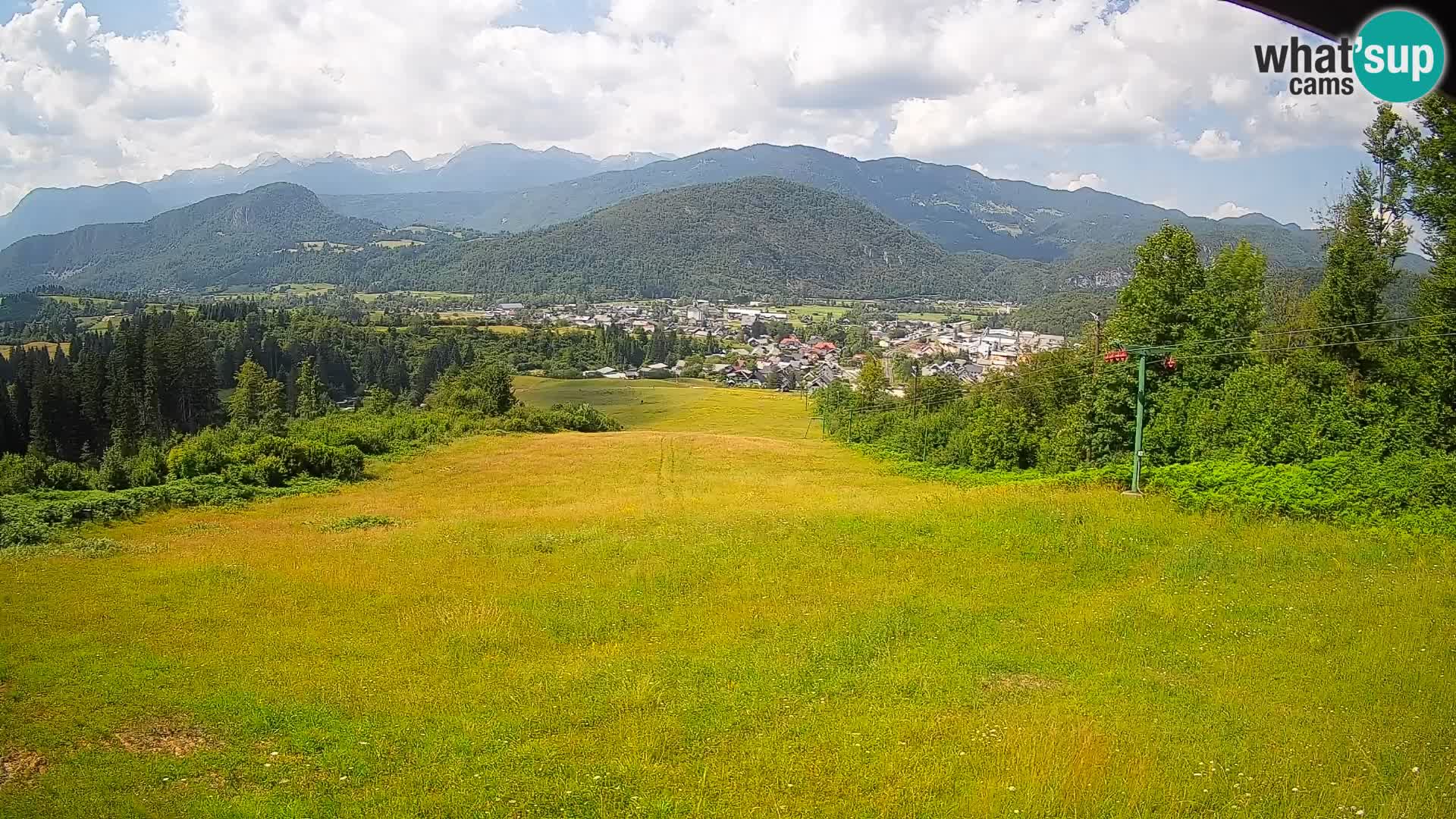 Webcam Bohinjska Bistrica – Live View from Kozji Hrbet Ski Station