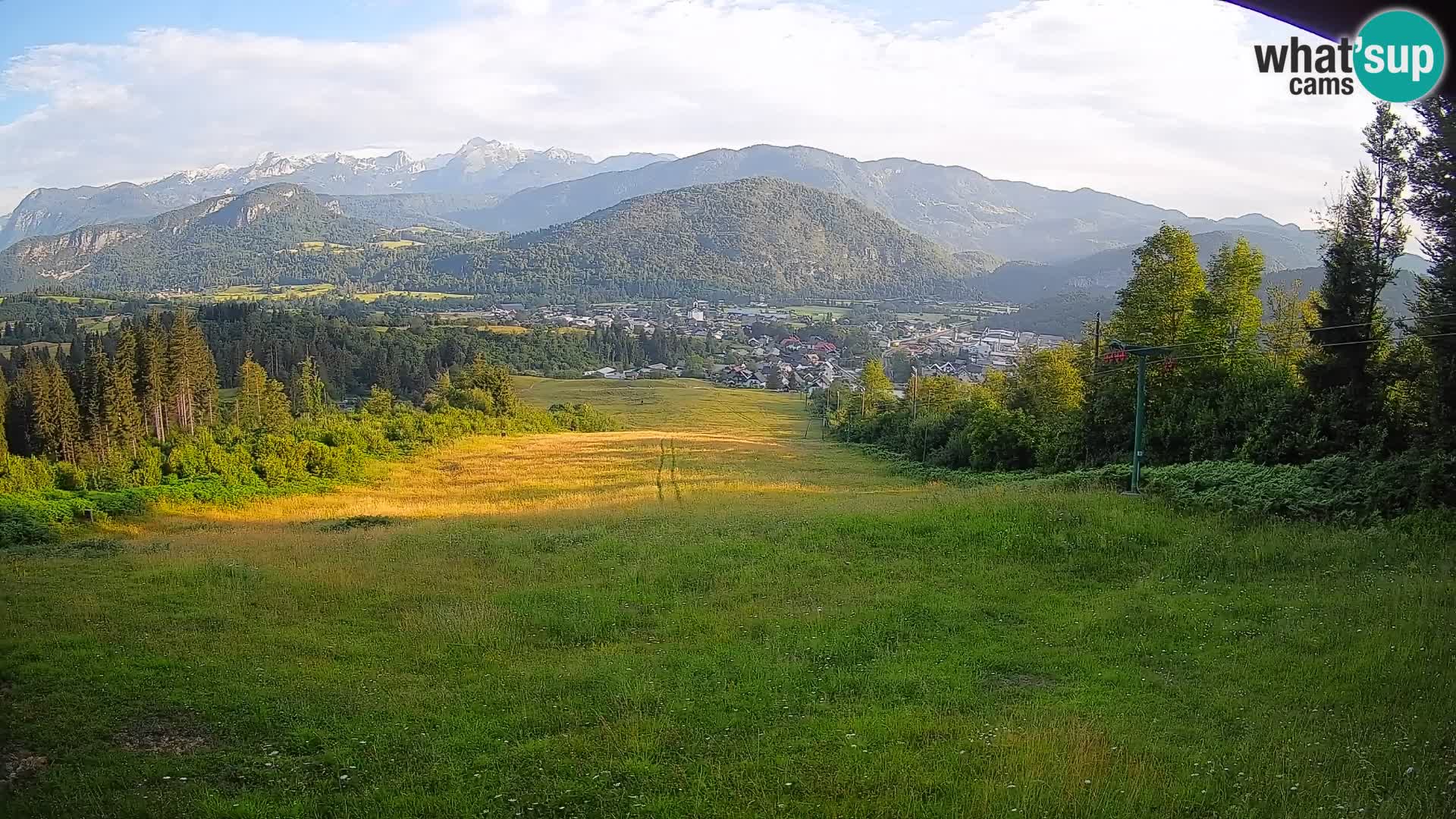 Webcam Bohinjska Bistrica – Live View from Kozji Hrbet Ski Station