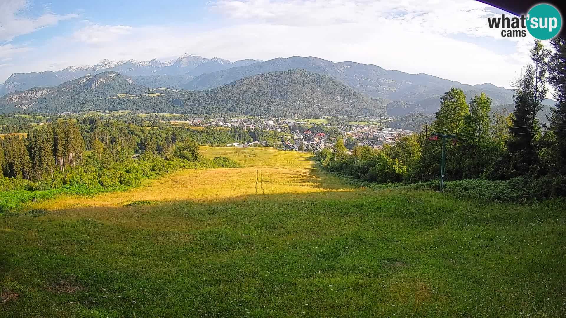 Cámara en vivo Bohinjska Bistrica – Vista en directo desde la estación de esquí Kozji Hrbet