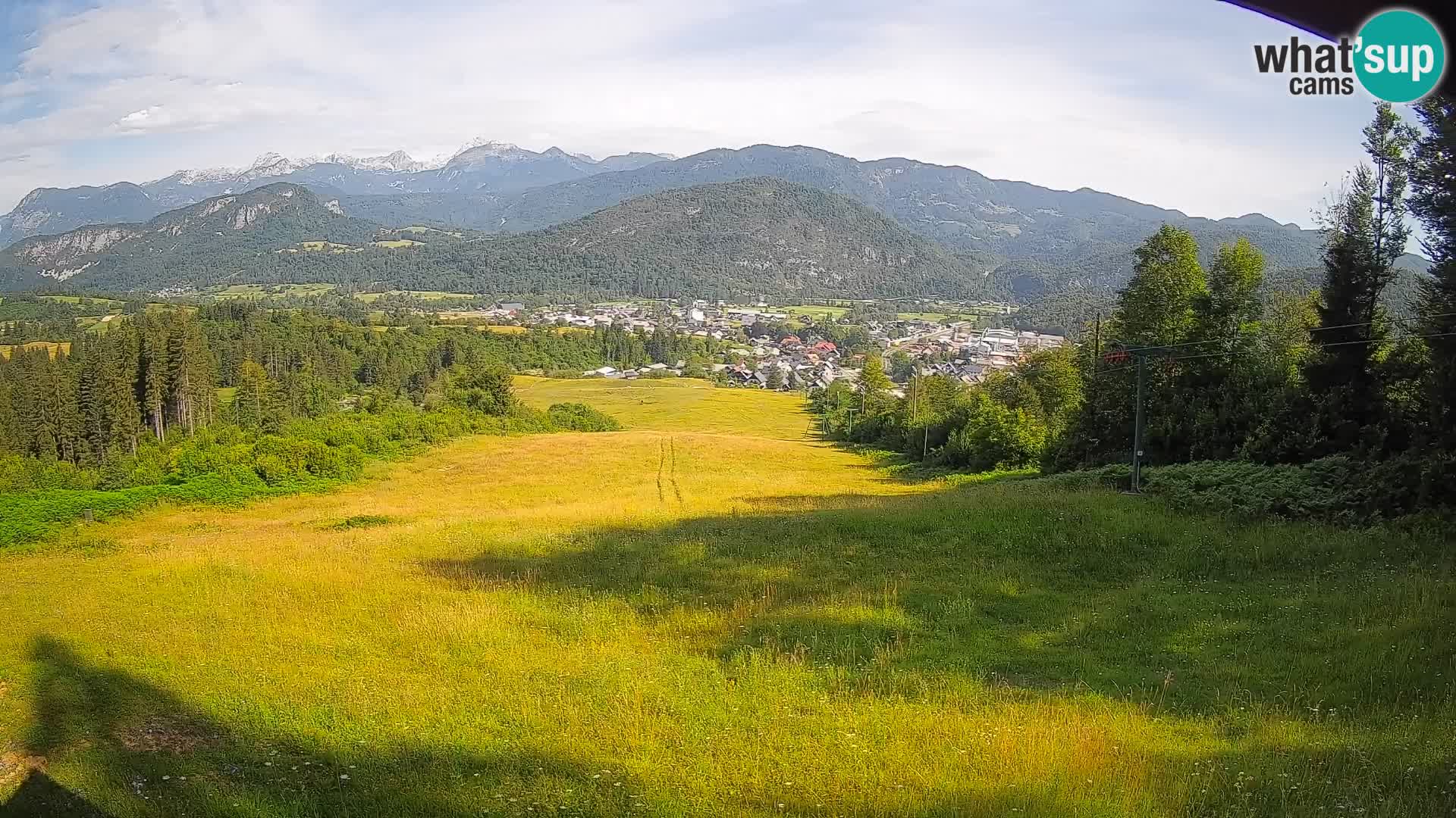 Cámara en vivo Bohinjska Bistrica – Vista en directo desde la estación de esquí Kozji Hrbet