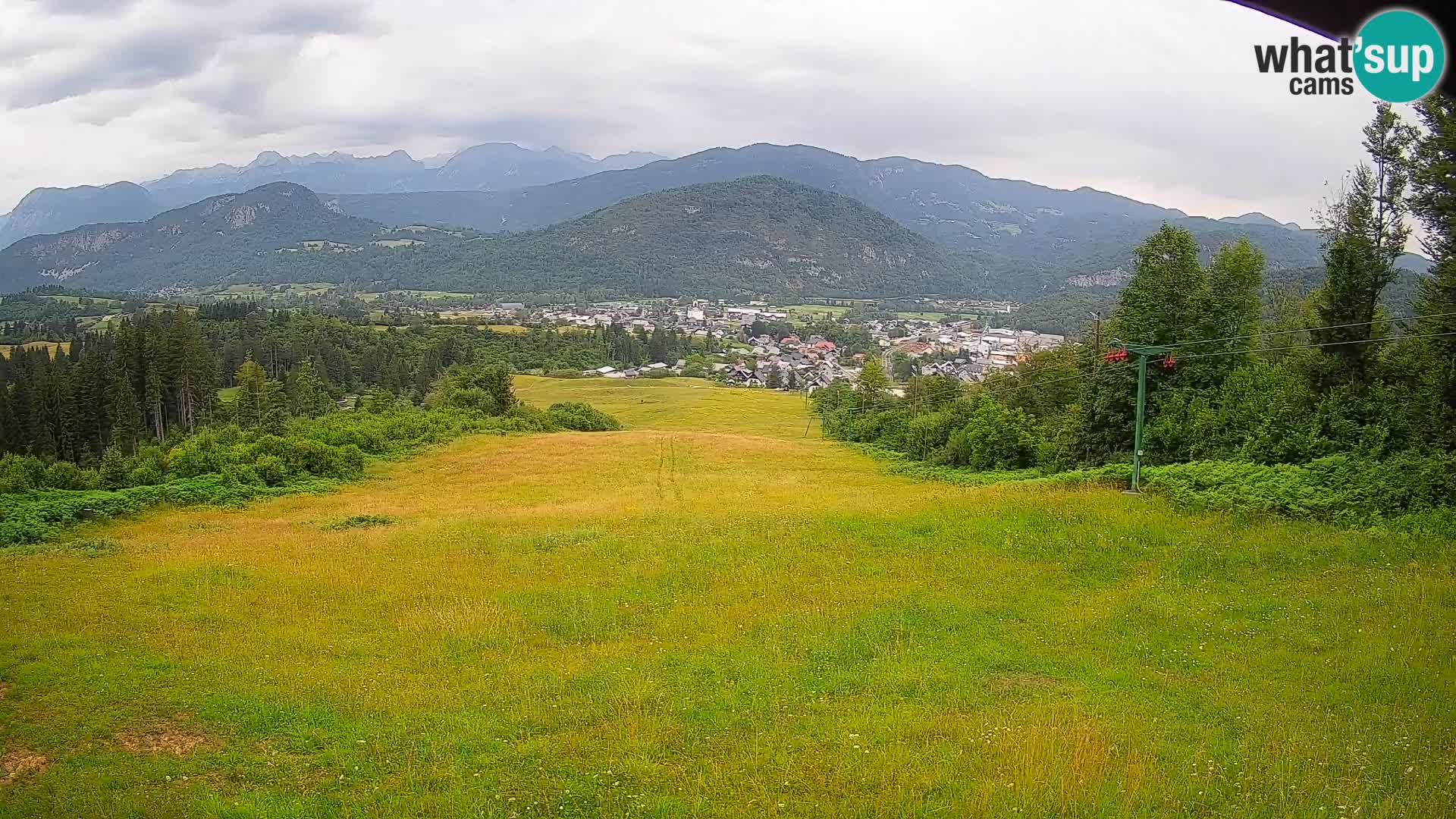 Webcam Bohinjska Bistrica – Live View from Kozji Hrbet Ski Station