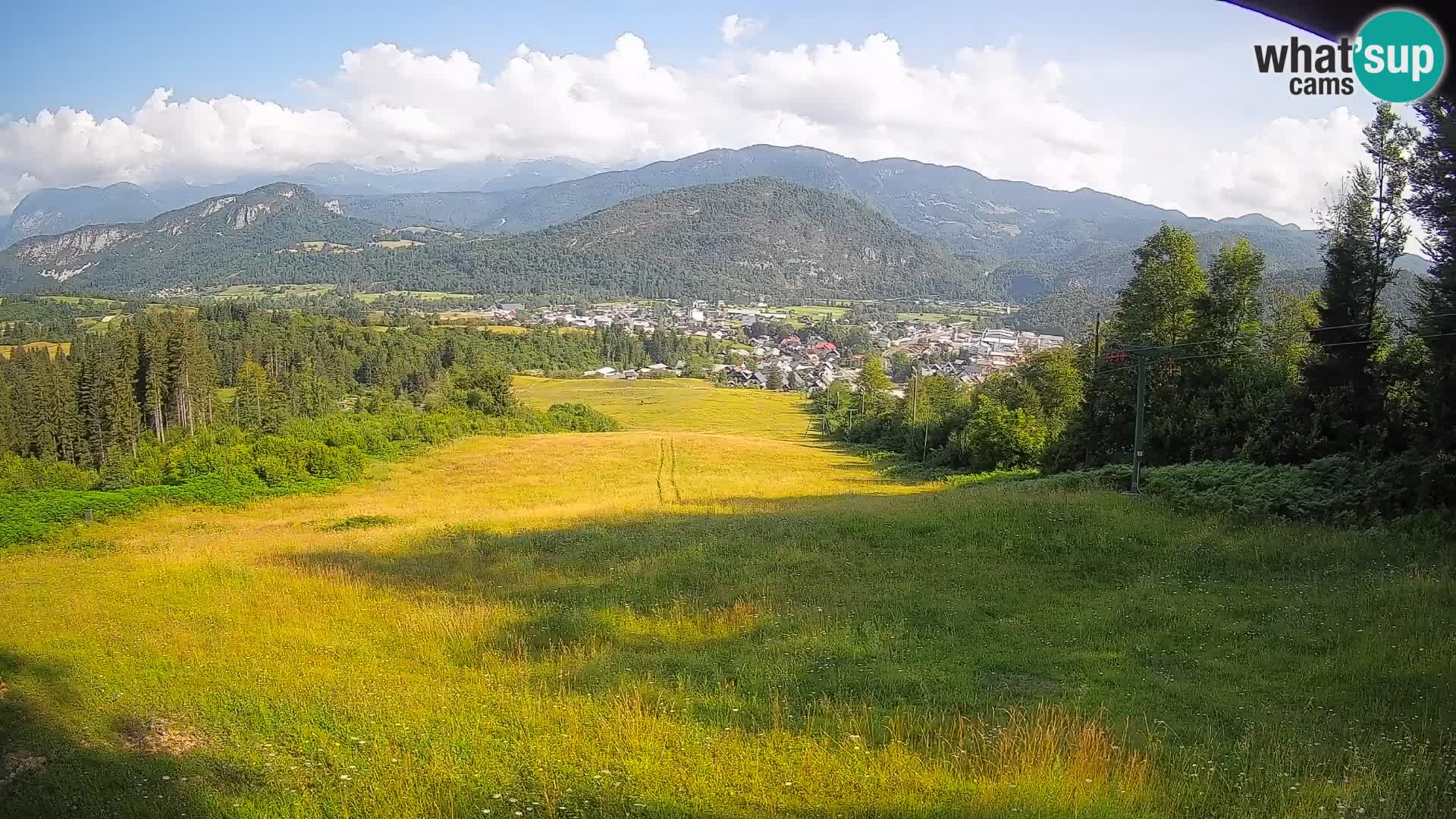 Webcam Bohinjska Bistrica – Vista live dalla stazione sciistica Kozji Hrbet