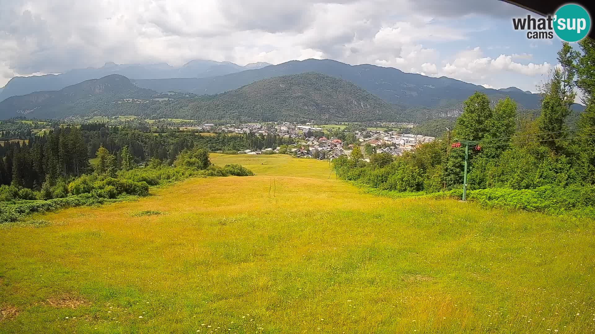 Webcam Bohinjska Bistrica – Live View from Kozji Hrbet Ski Station