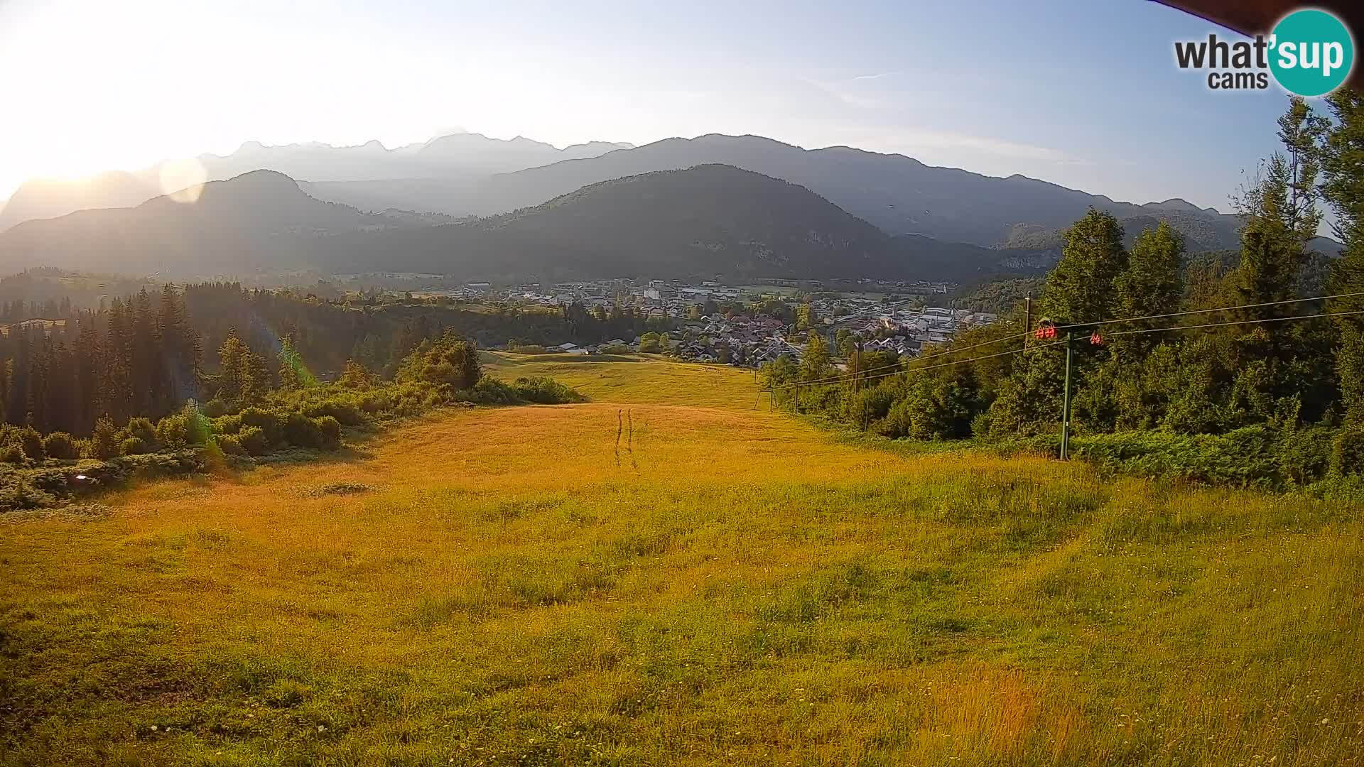 Webcam Bohinjska Bistrica – Vue en direct depuis la station de ski Kozji Hrbet