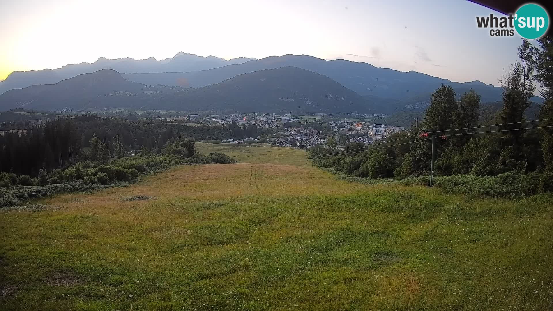 Webcam Bohinjska Bistrica – Live View from Kozji Hrbet Ski Station