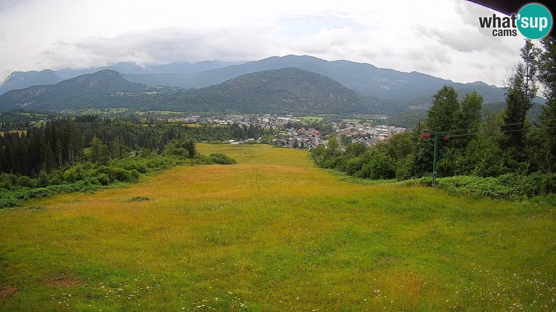 Webcam Bohinjska Bistrica – Live View from Kozji Hrbet Ski Station