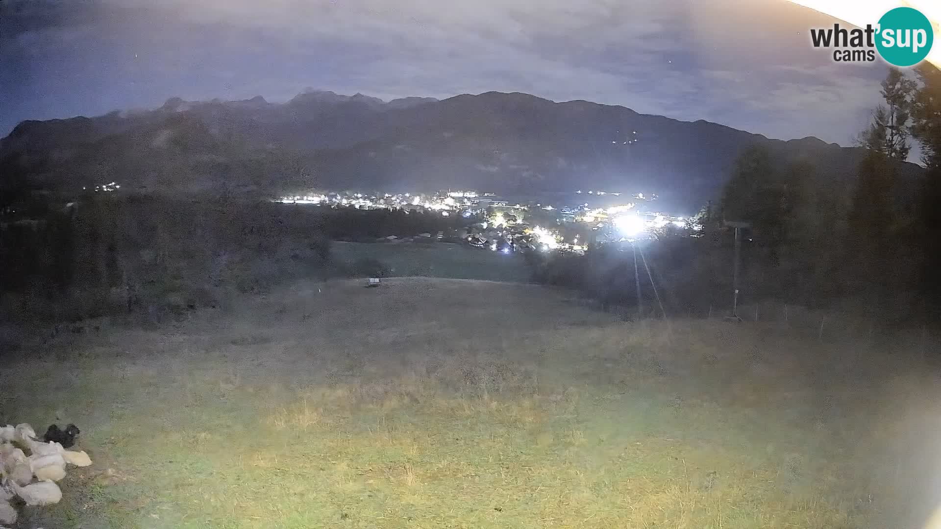 Spletna kamera Bohinjska Bistrica – Pogled v živo s smučišča Kozji Hrbet