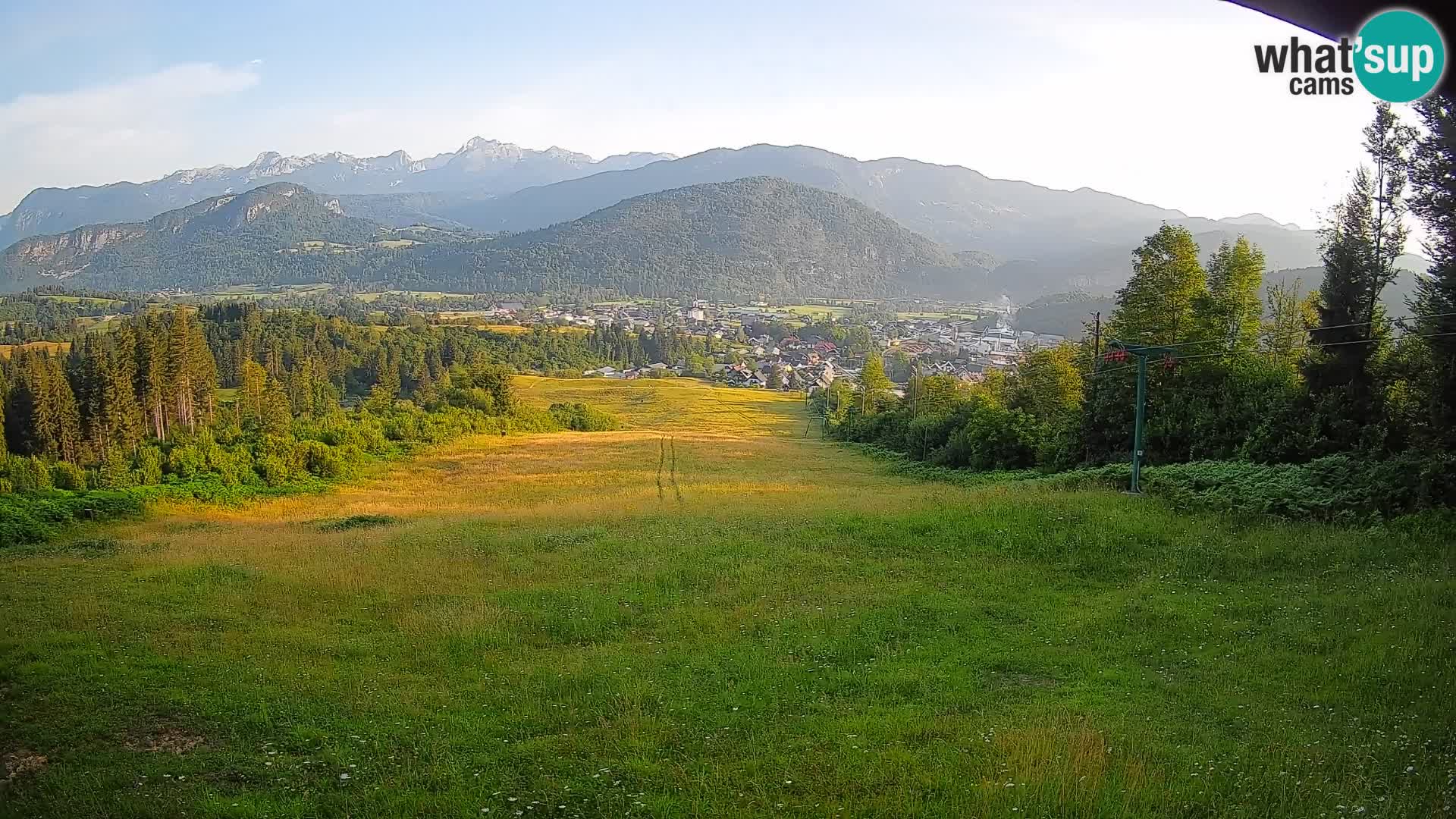 Webcam Bohinjska Bistrica – Vista live dalla stazione sciistica Kozji Hrbet