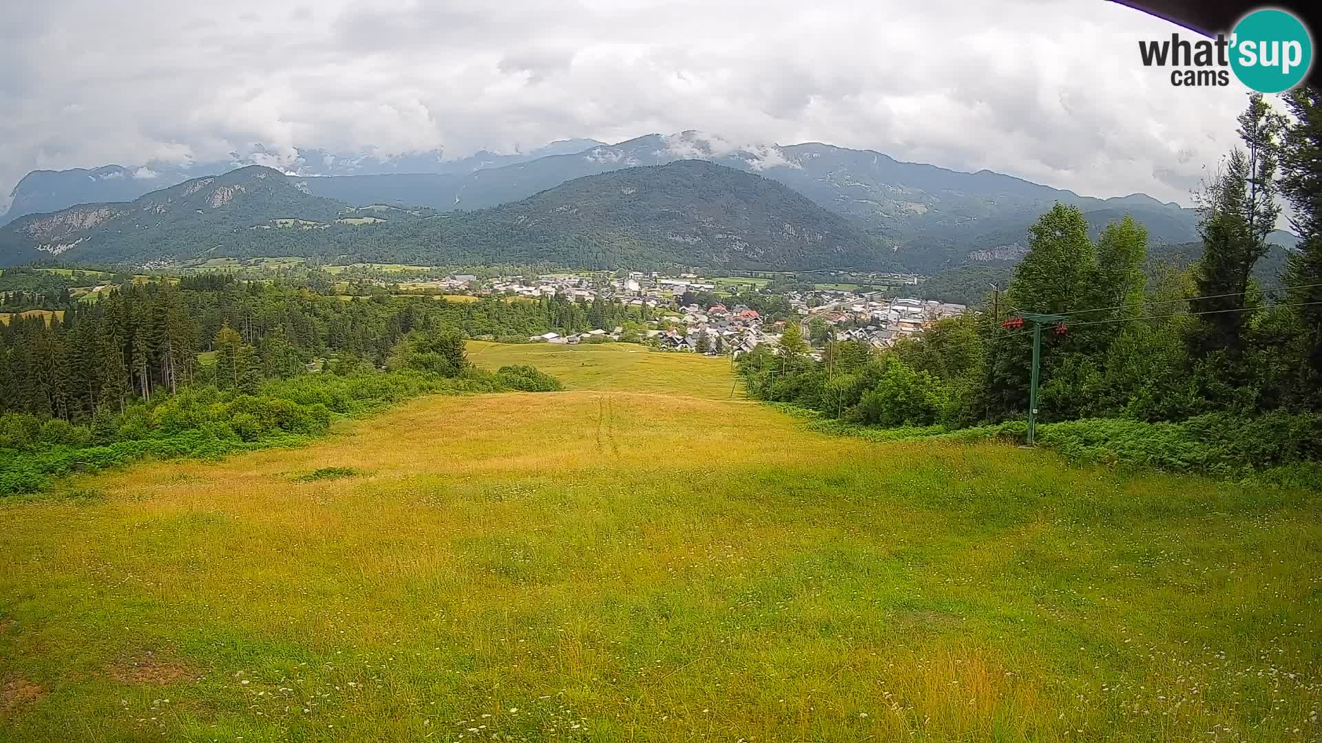 Webcam Bohinjska Bistrica – Live View from Kozji Hrbet Ski Station