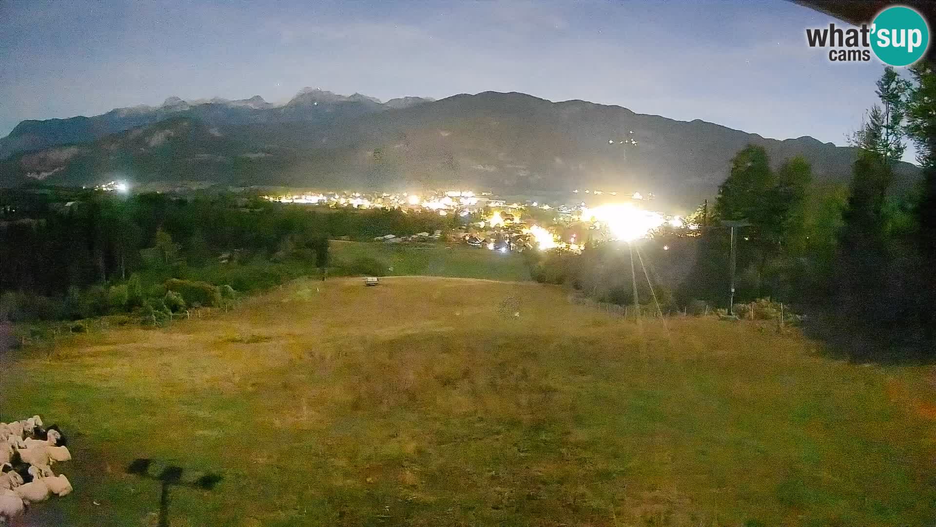 Kamera uživo Bohinjska Bistrica – Pogled u stvarnom vremenu sa skijališta Kozji Hrbet