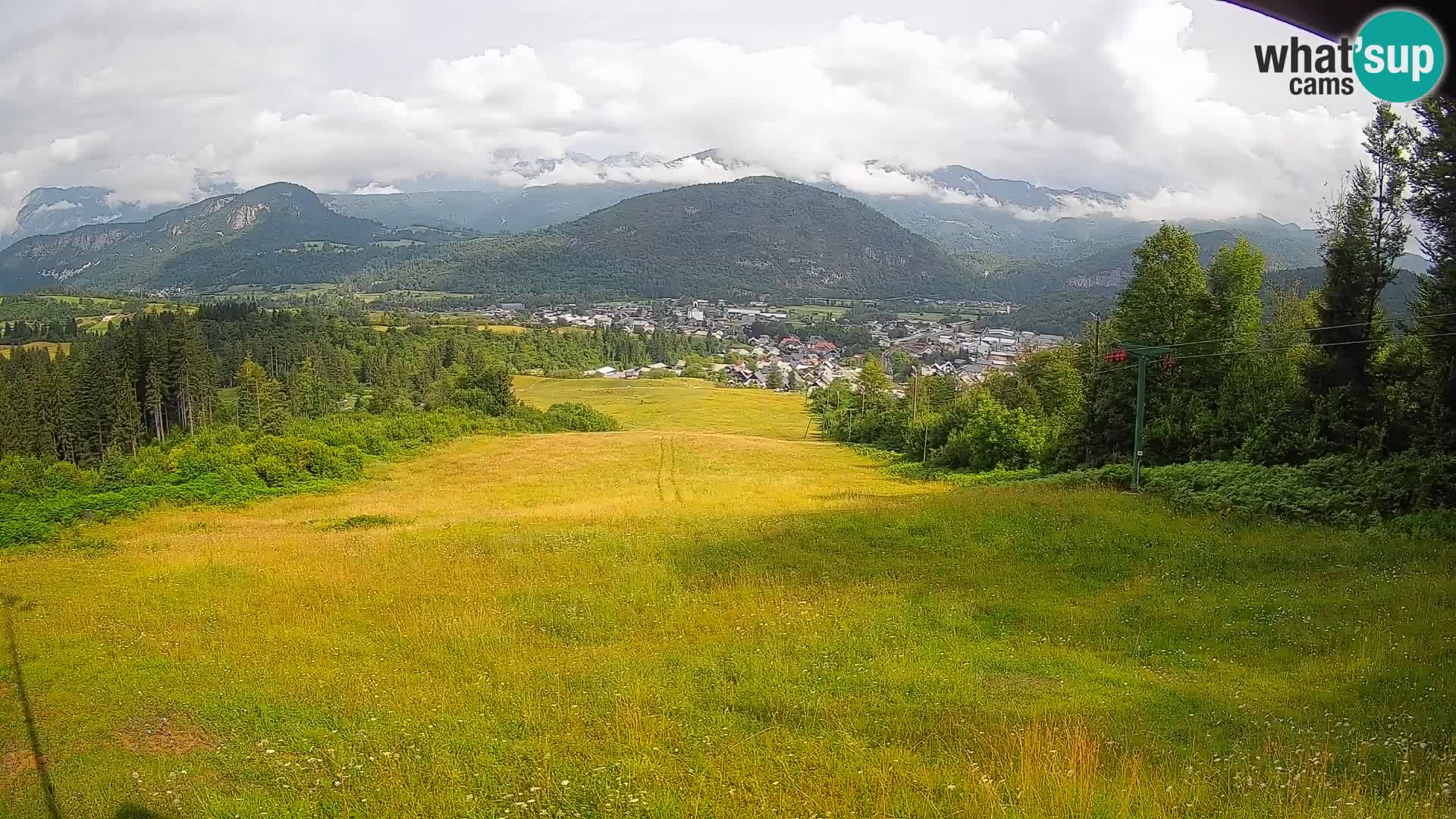 Webcam Bohinjska Bistrica – Vista live dalla stazione sciistica Kozji Hrbet