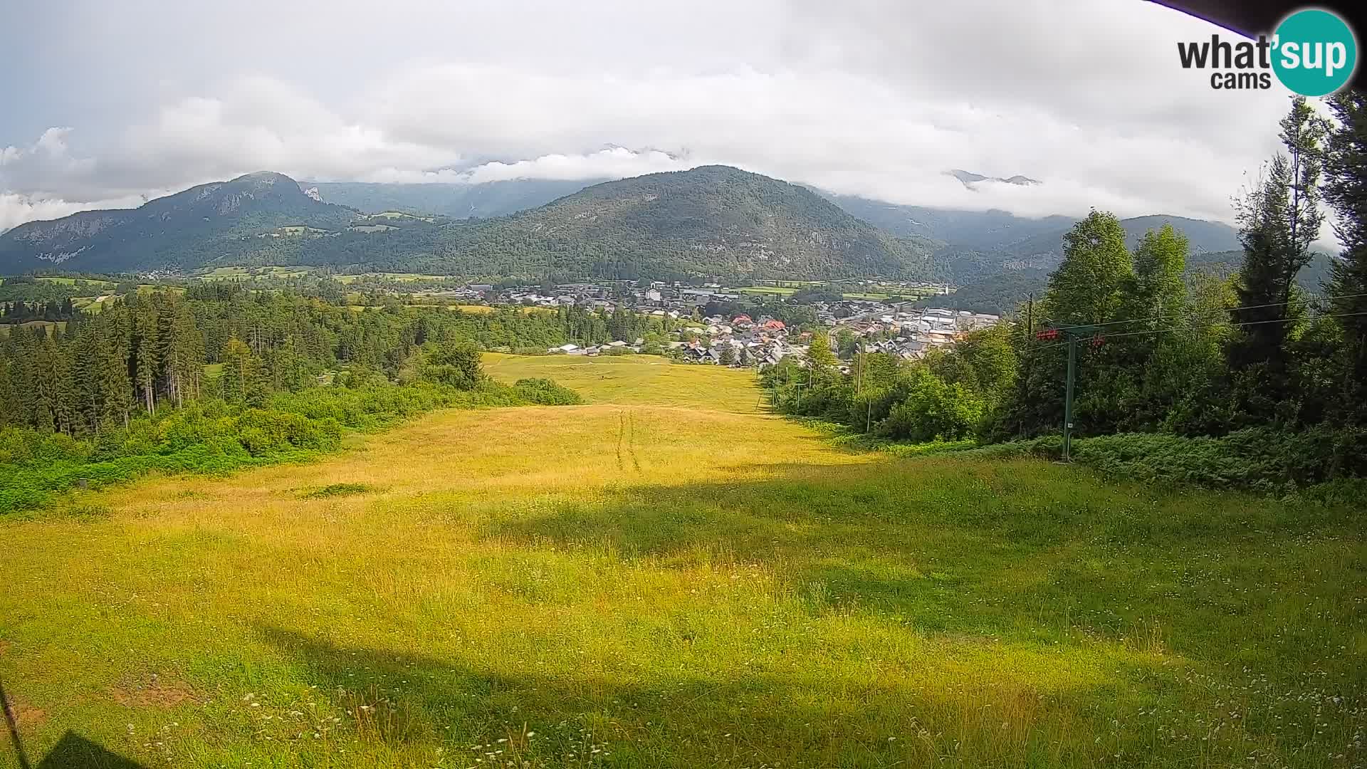 Webcam Bohinjska Bistrica – Vue en direct depuis la station de ski Kozji Hrbet