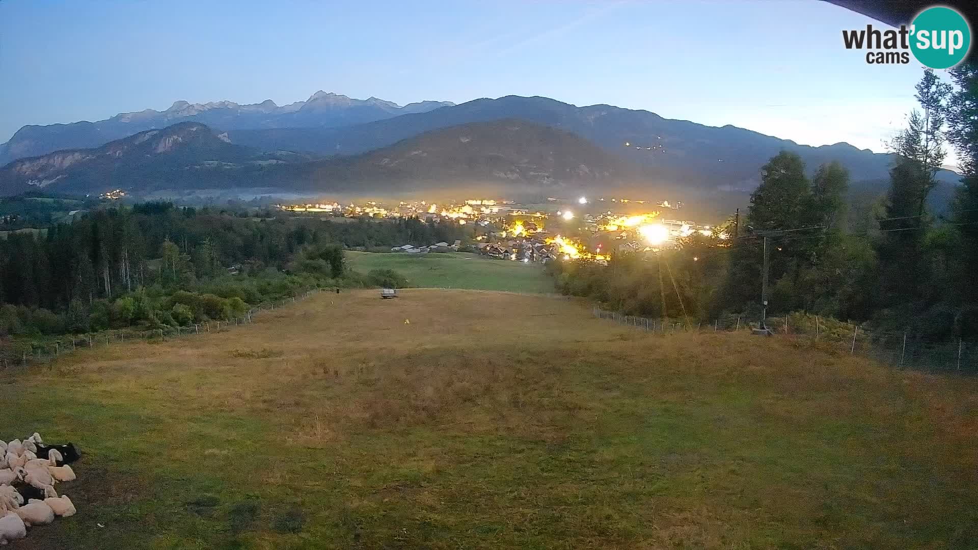 Webcam Bohinjska Bistrica – Vista live dalla stazione sciistica Kozji Hrbet