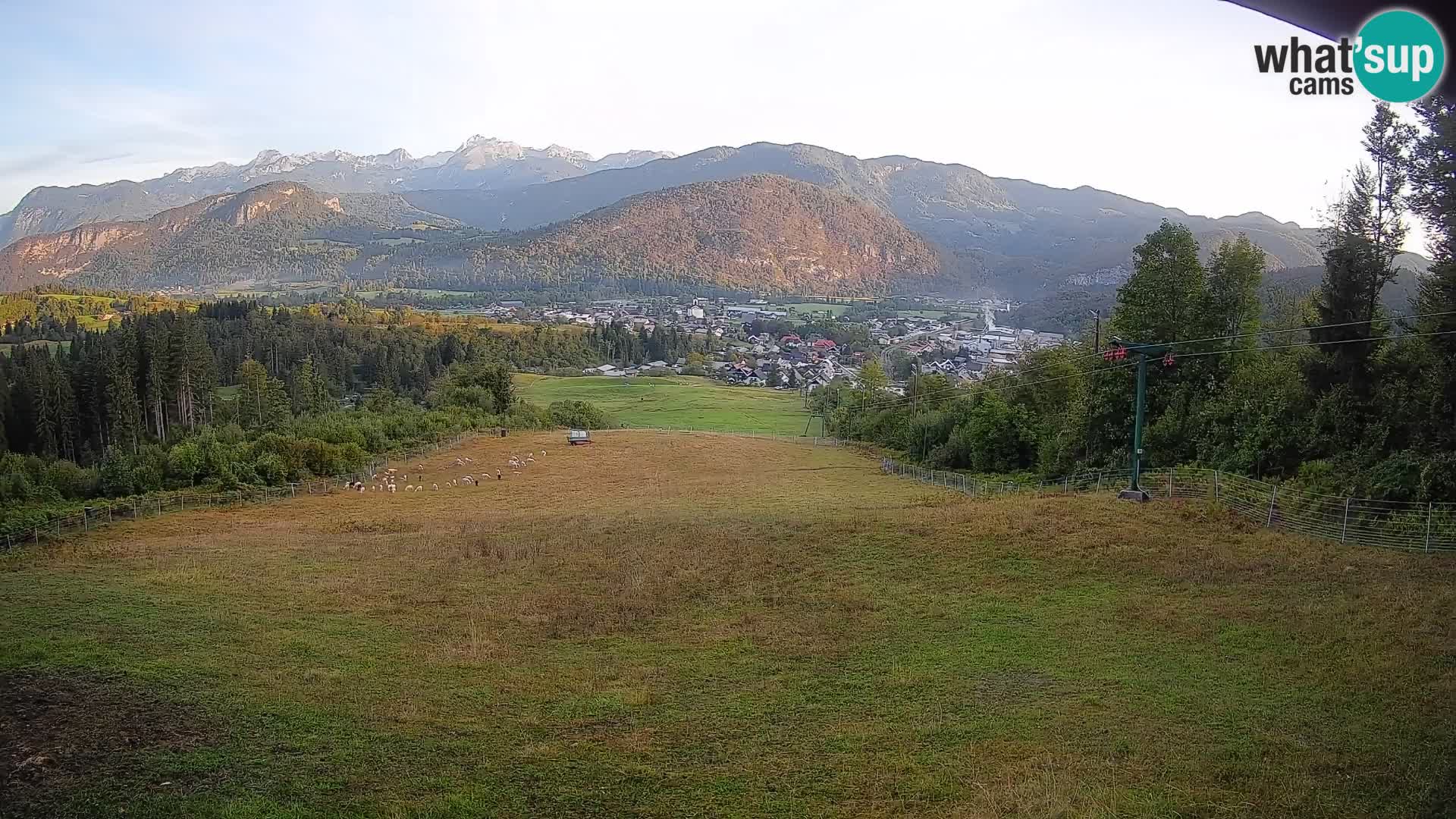 Webcam Bohinjska Bistrica – Live View from Kozji Hrbet Ski Station