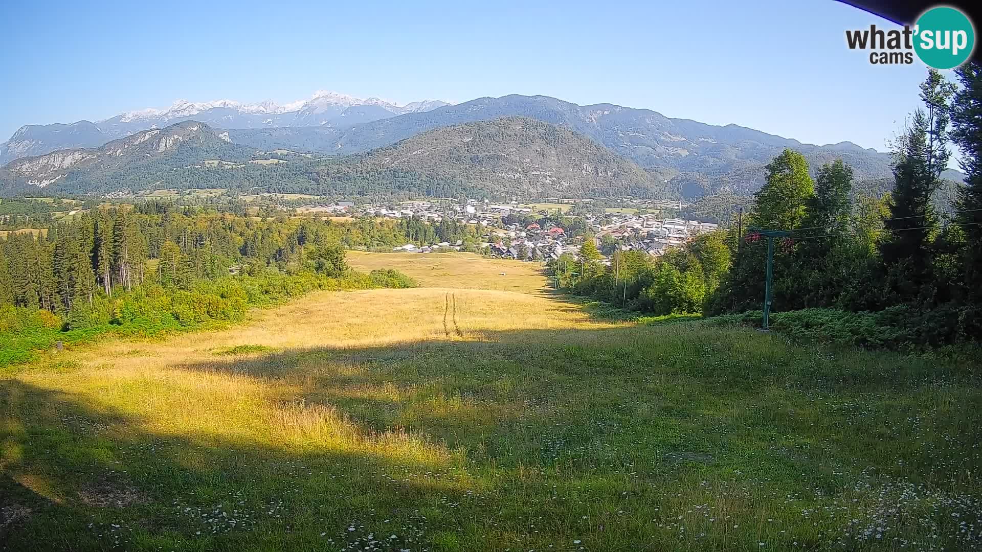 Webcam Bohinjska Bistrica – Vista live dalla stazione sciistica Kozji Hrbet