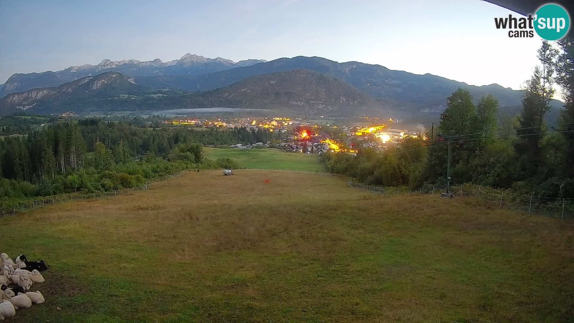 Kamera uživo Bohinjska Bistrica – Pogled u stvarnom vremenu sa skijališta Kozji Hrbet