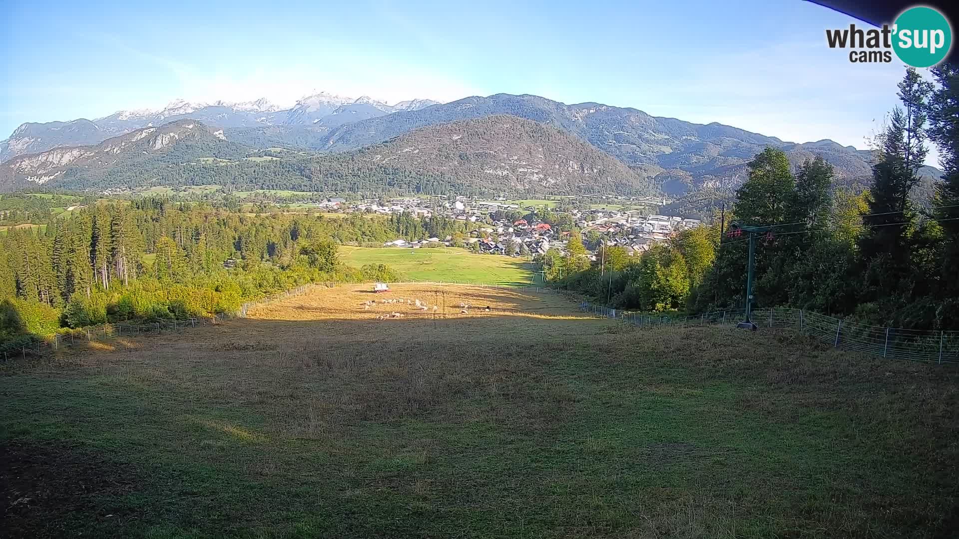 Webcam Bohinjska Bistrica – Vue en direct depuis la station de ski Kozji Hrbet