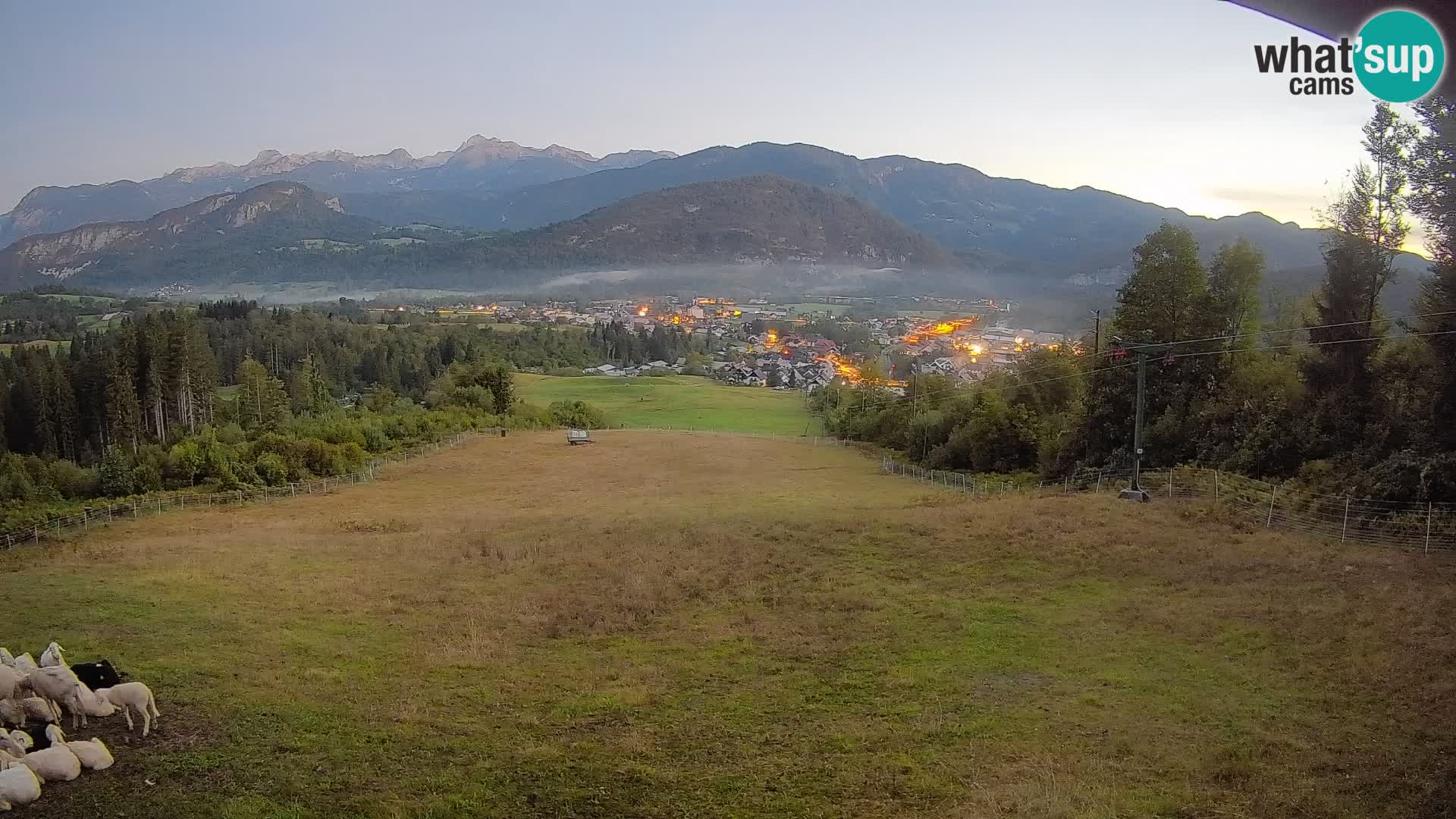 Webcam Bohinjska Bistrica – Vista live dalla stazione sciistica Kozji Hrbet
