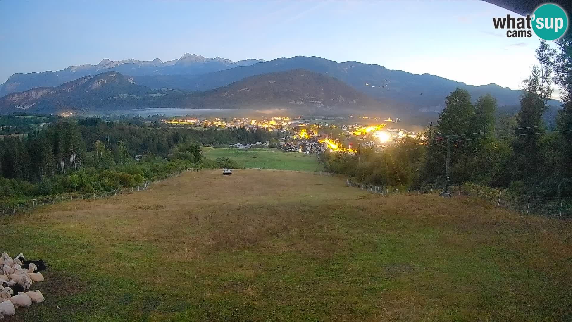 Webcam Bohinjska Bistrica – Live View from Kozji Hrbet Ski Station