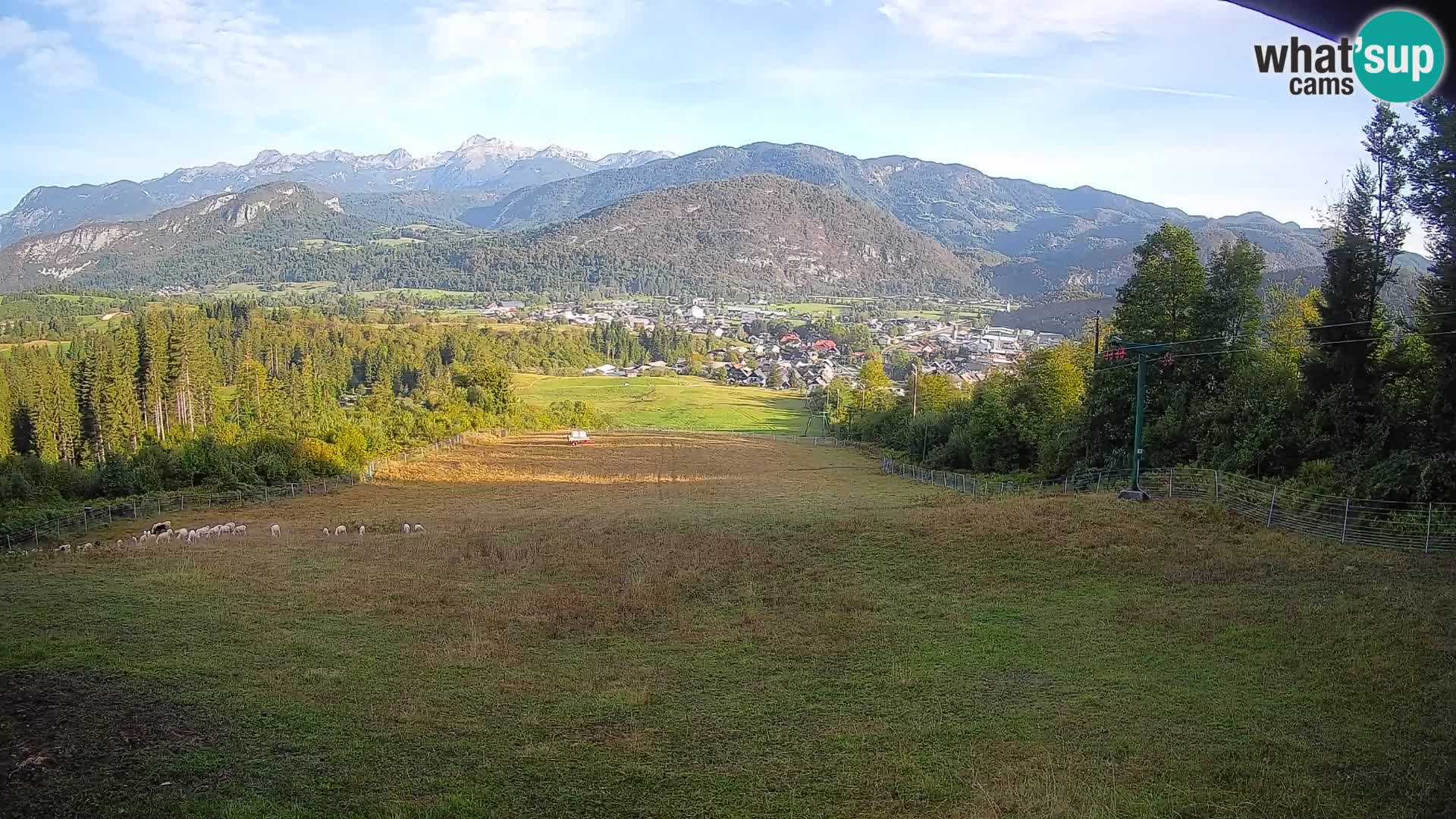 Webcam Bohinjska Bistrica – Vue en direct depuis la station de ski Kozji Hrbet