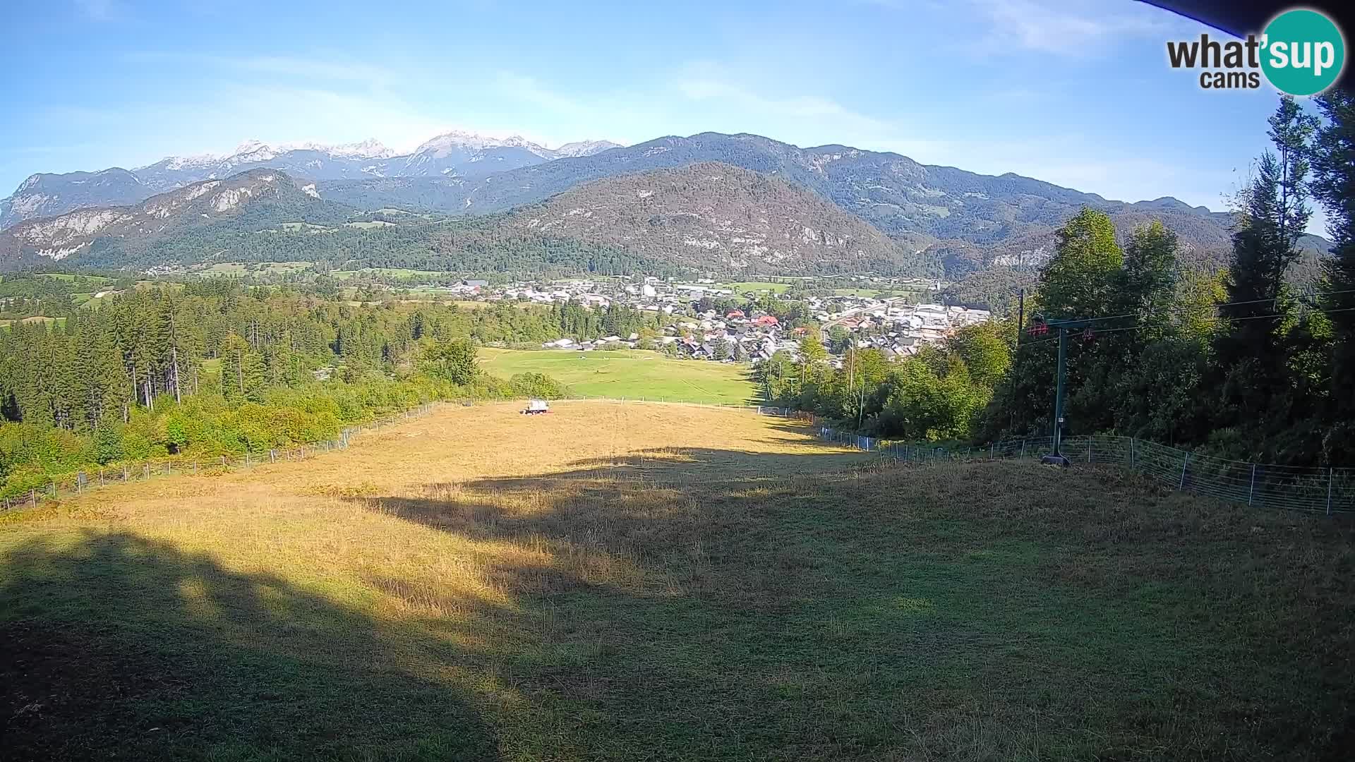 Webcam Bohinjska Bistrica – Vue en direct depuis la station de ski Kozji Hrbet
