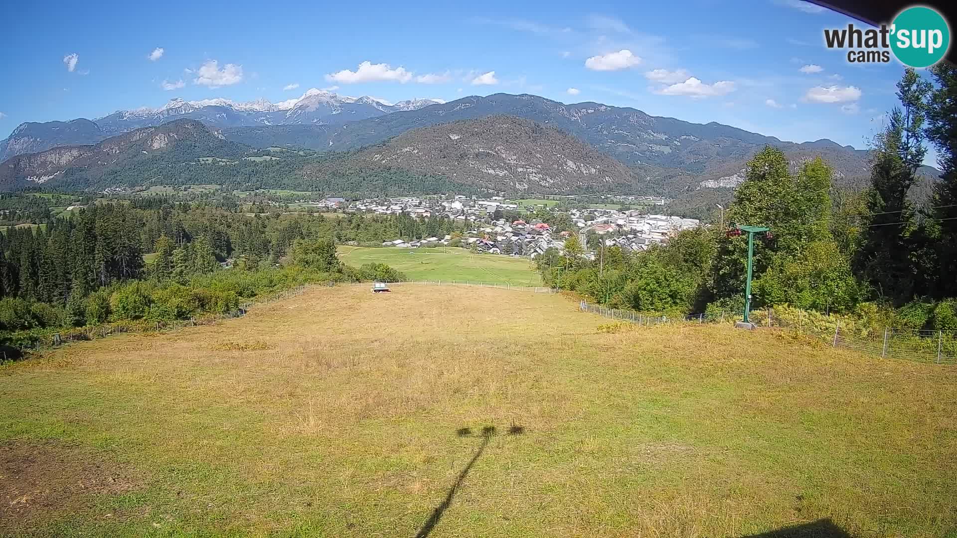 Spletna kamera Bohinjska Bistrica – Pogled v živo s smučišča Kozji Hrbet