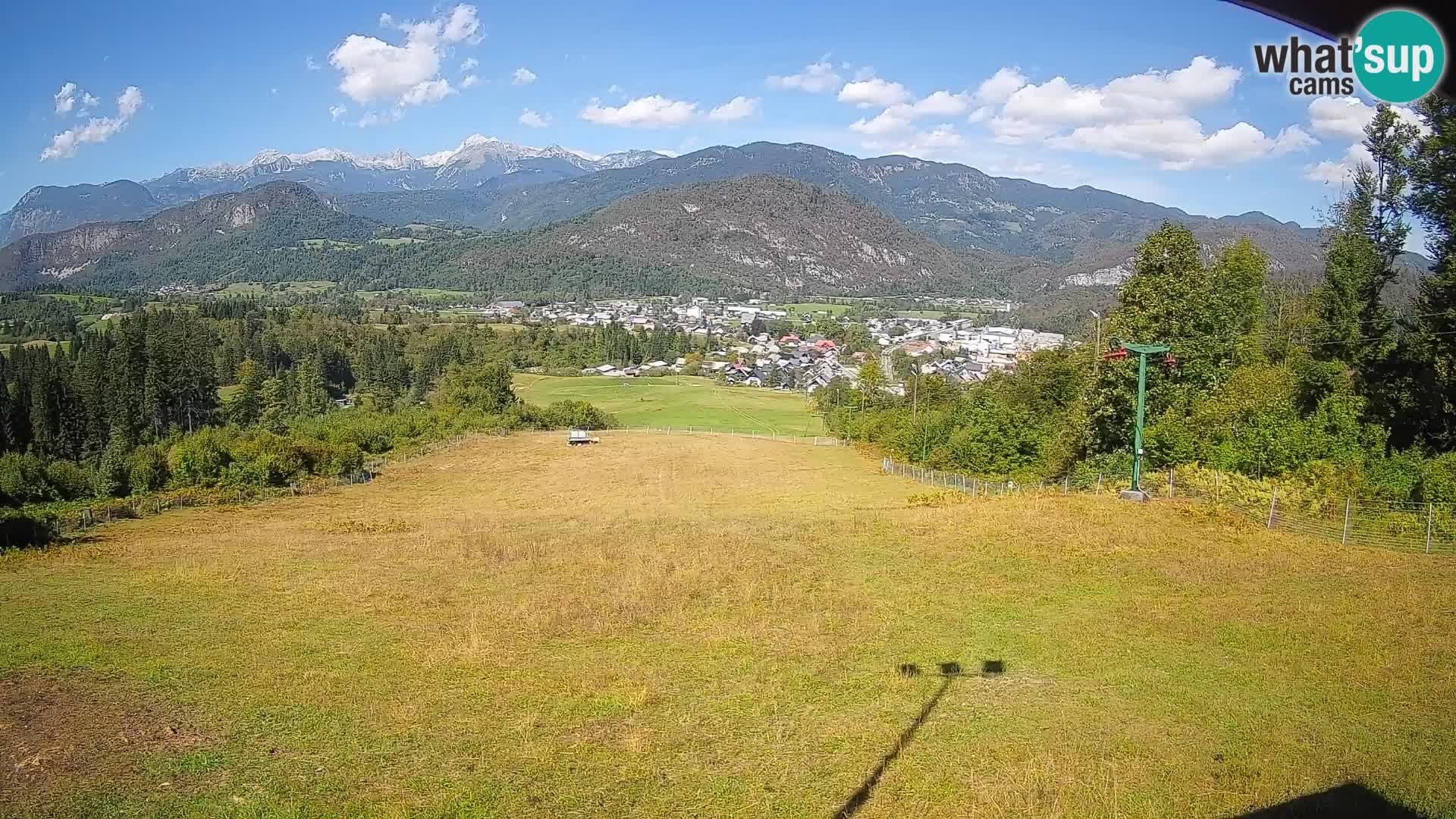 Kamera uživo Bohinjska Bistrica – Pogled u stvarnom vremenu sa skijališta Kozji Hrbet