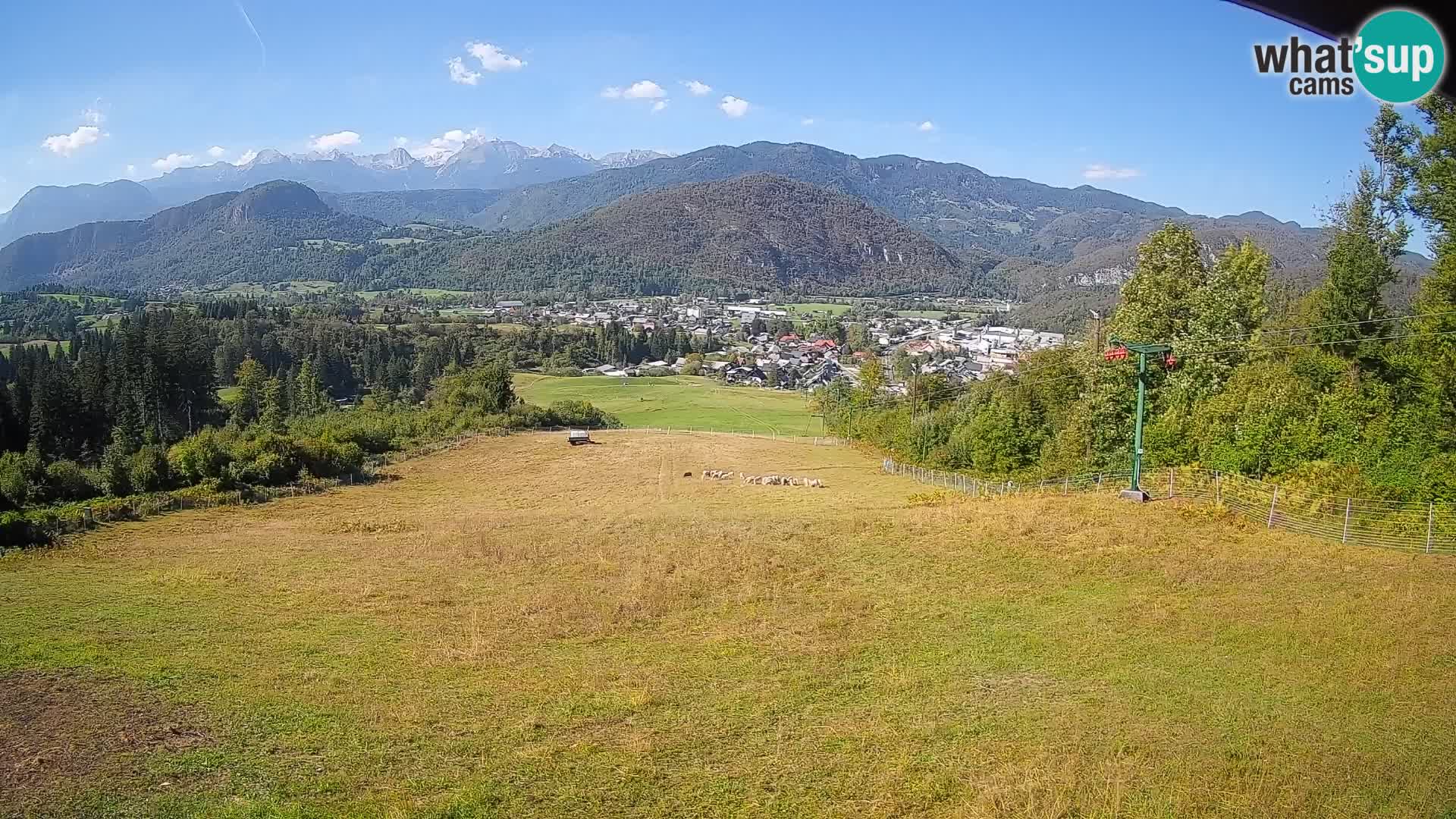 Webcam Bohinjska Bistrica – Live View from Kozji Hrbet Ski Station