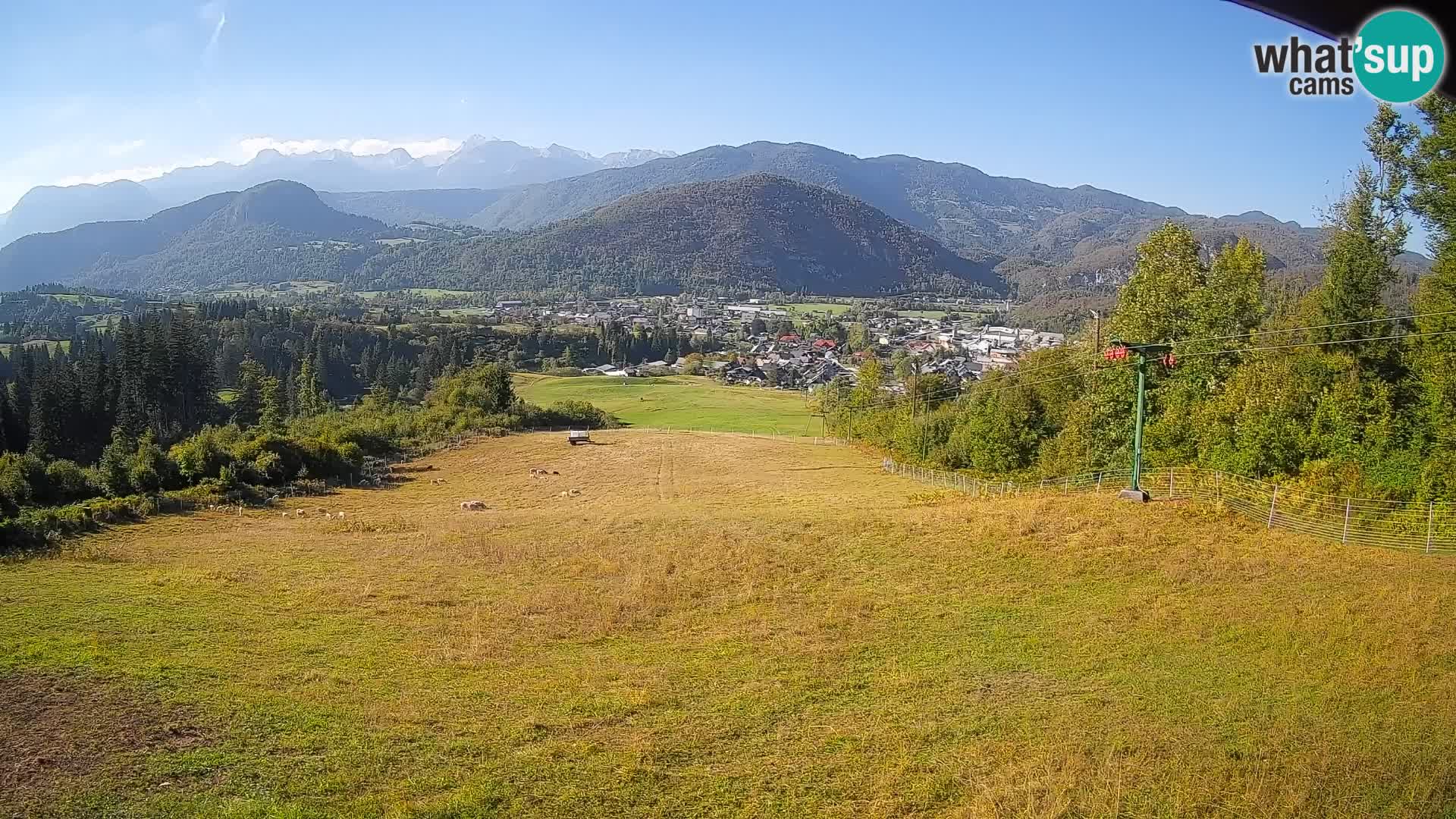 Webcam Bohinjska Bistrica – Live View from Kozji Hrbet Ski Station