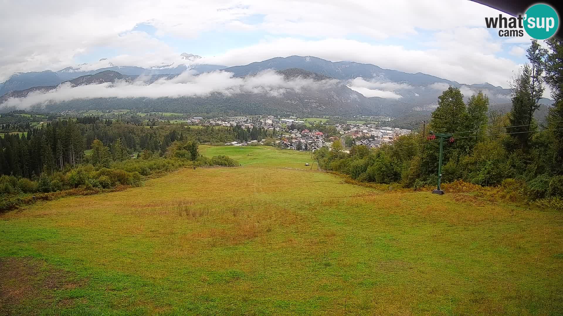 Webcam Bohinjska Bistrica – Vista live dalla stazione sciistica Kozji Hrbet